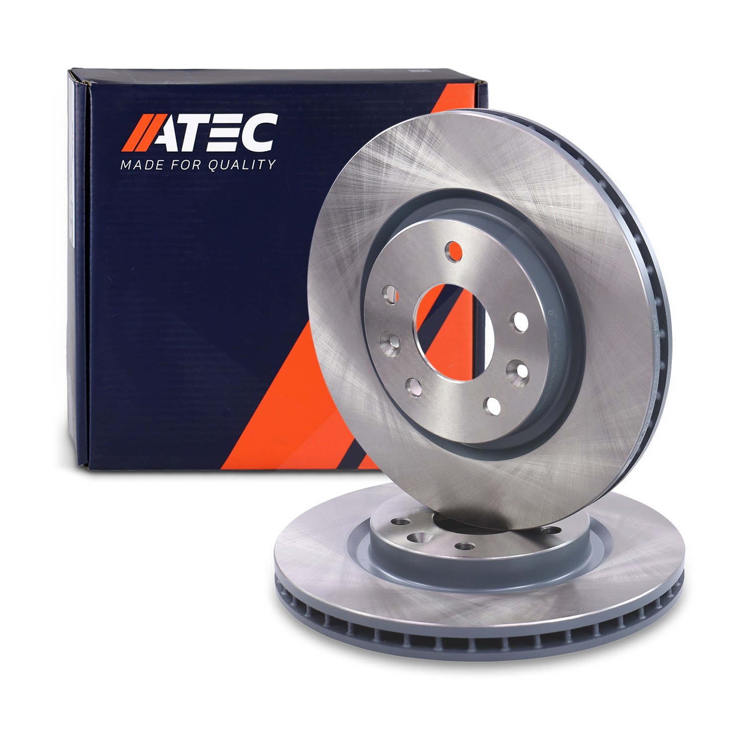 Atec Bremsscheibe Vorderachse Belüftet [Hersteller-Nr. 40391357] für Nissan, Renault