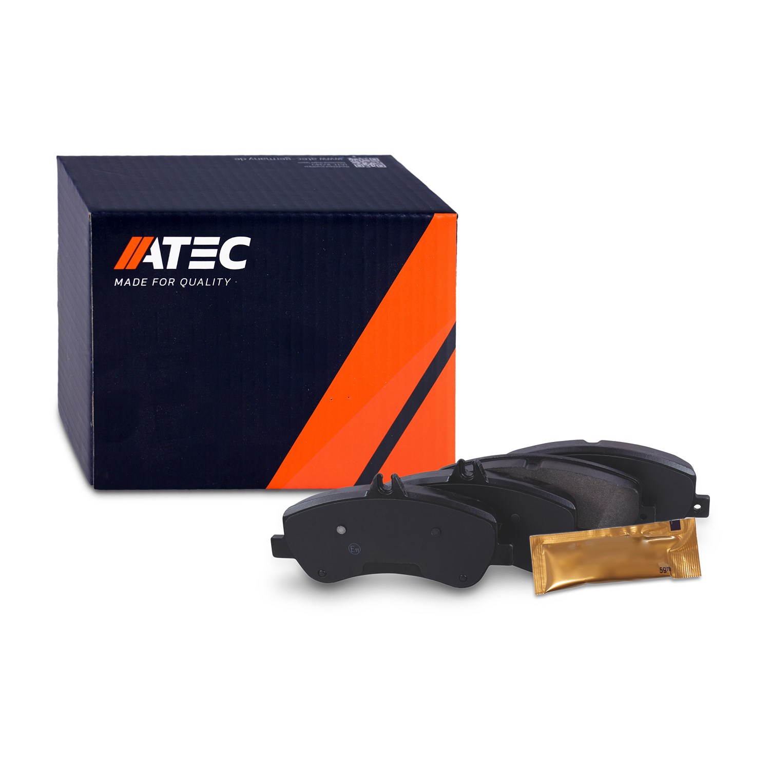 Atec Bremsbeläge vorne (Satz) [Hersteller-Nr. 40397907] für Mercedes-Benz