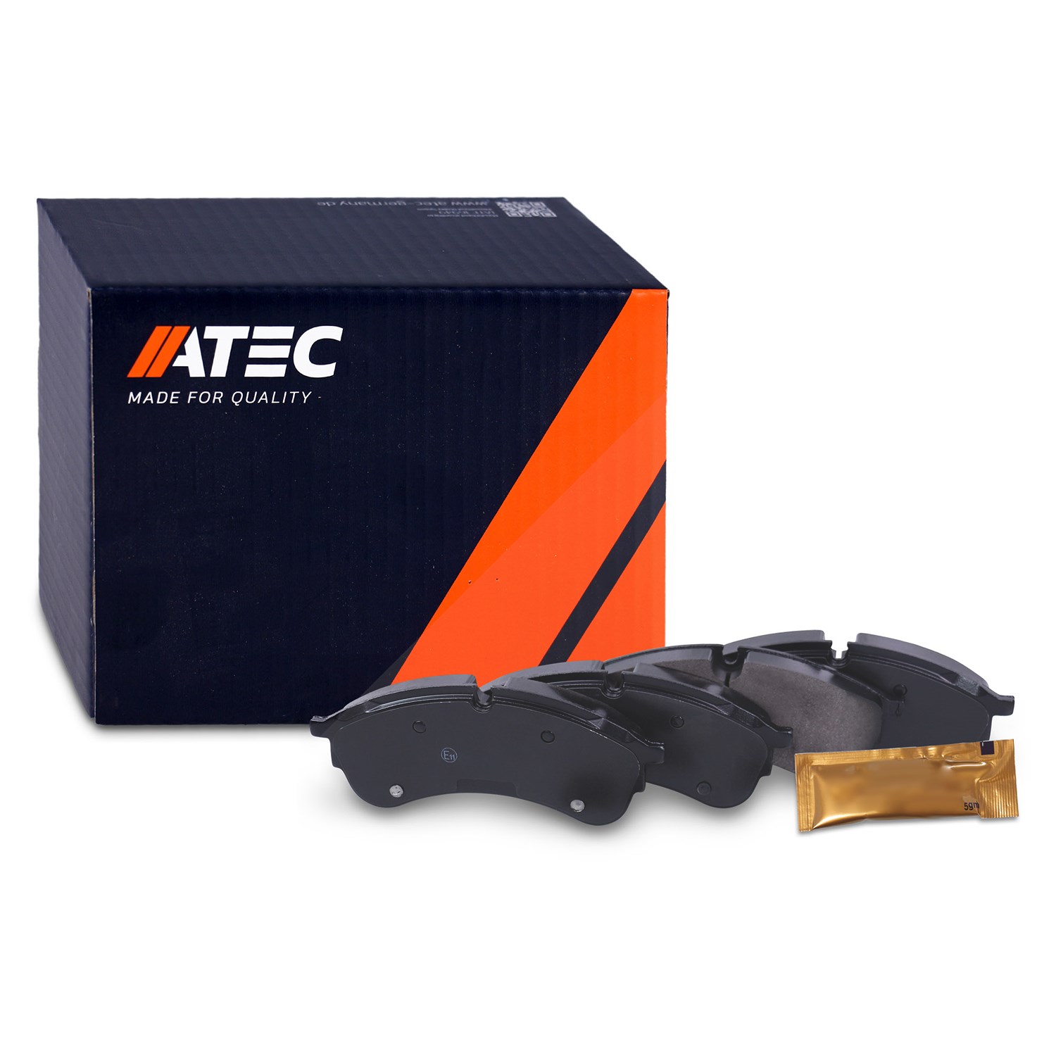 Atec Bremsbeläge vorne (Satz) [Hersteller-Nr. 40438631] für Man, VW
