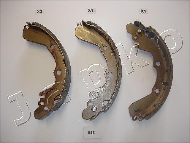 Japko Bremsbackensatz [Hersteller-Nr. 55588] für Mitsubishi