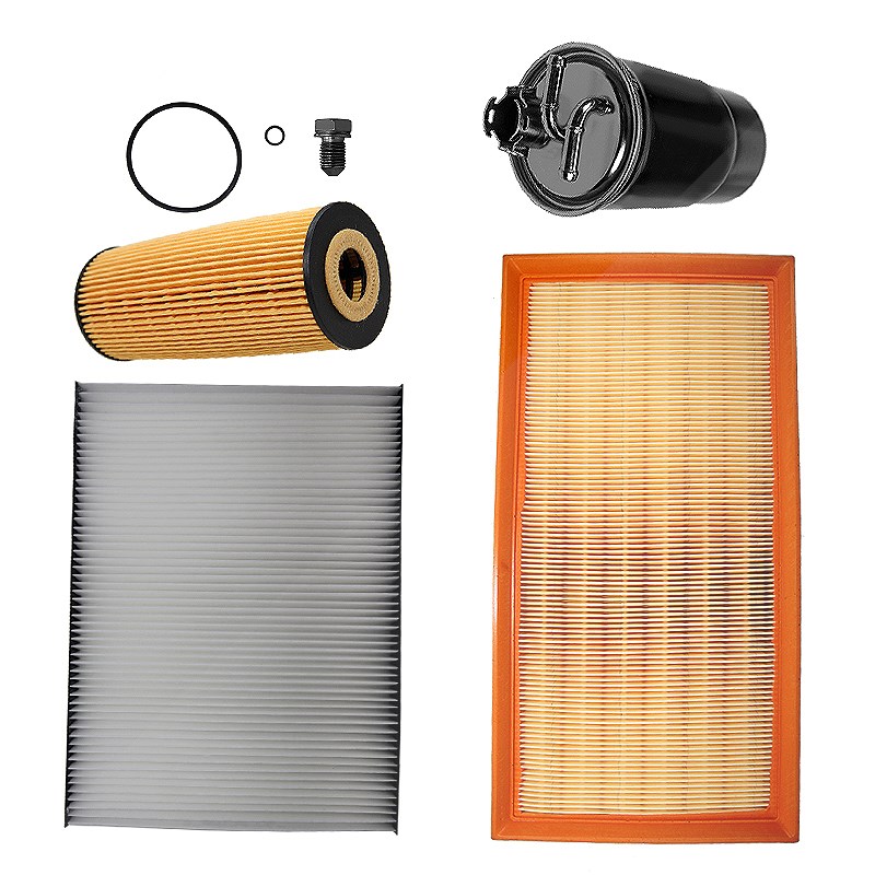Bestprice Inspektionspaket Filtersatz SET B [Hersteller-Nr. 10694007] für Skoda, Audi, Seat