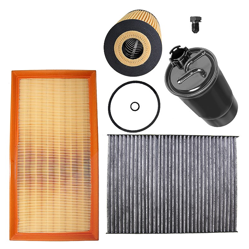 Bestprice Inspektionspaket Filtersatz SET B [Hersteller-Nr. 10694015] für Skoda, Seat, Audi