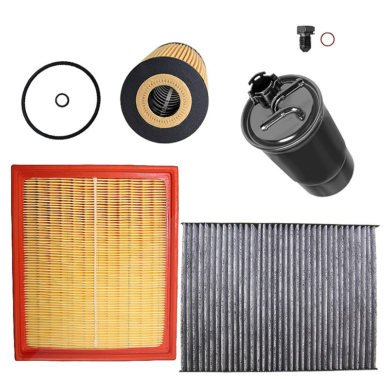 Bestprice Inspektionspaket Filtersatz SET B [Hersteller-Nr. 10694016] für VW, Skoda