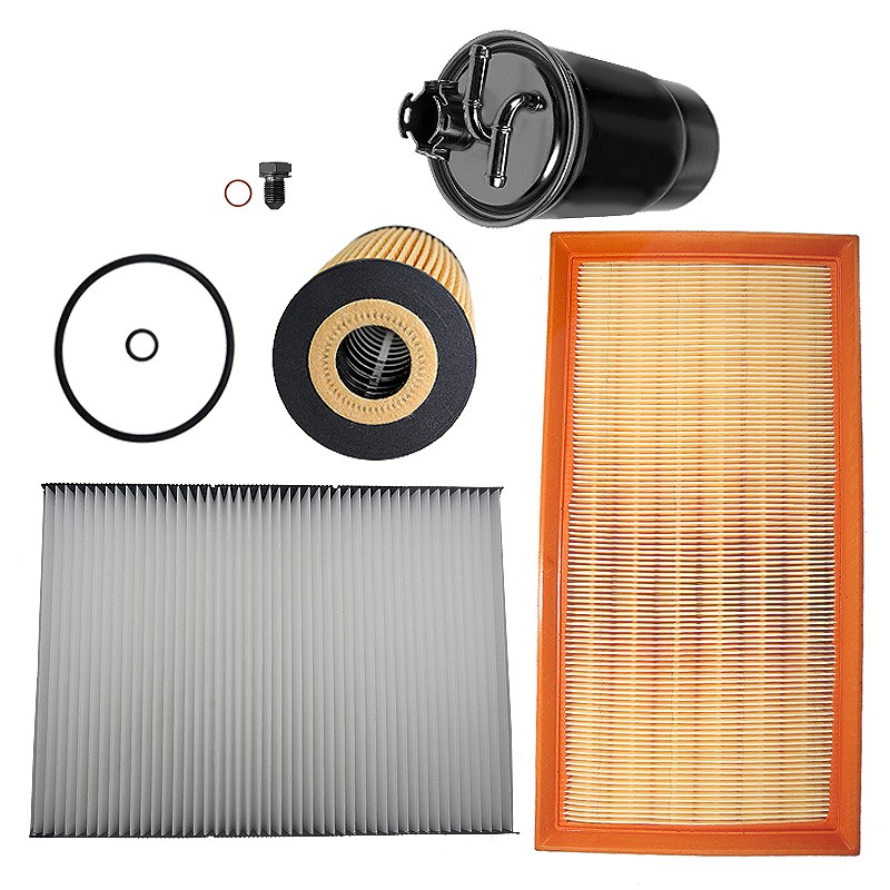 Bestprice Inspektionspaket Filtersatz SET B [Hersteller-Nr. 10694018] für Skoda, VW, Audi