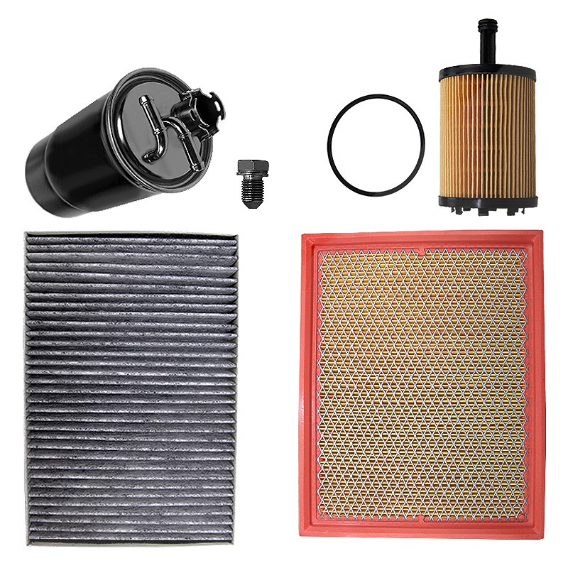 Bestprice Inspektionspaket Filtersatz SET B [Hersteller-Nr. 10694022] für Audi