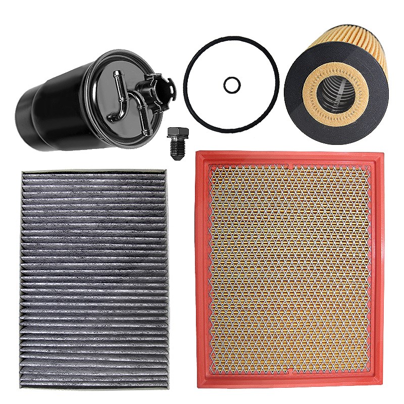 Bestprice Inspektionspaket Filtersatz SET B [Hersteller-Nr. 10694024] für Audi
