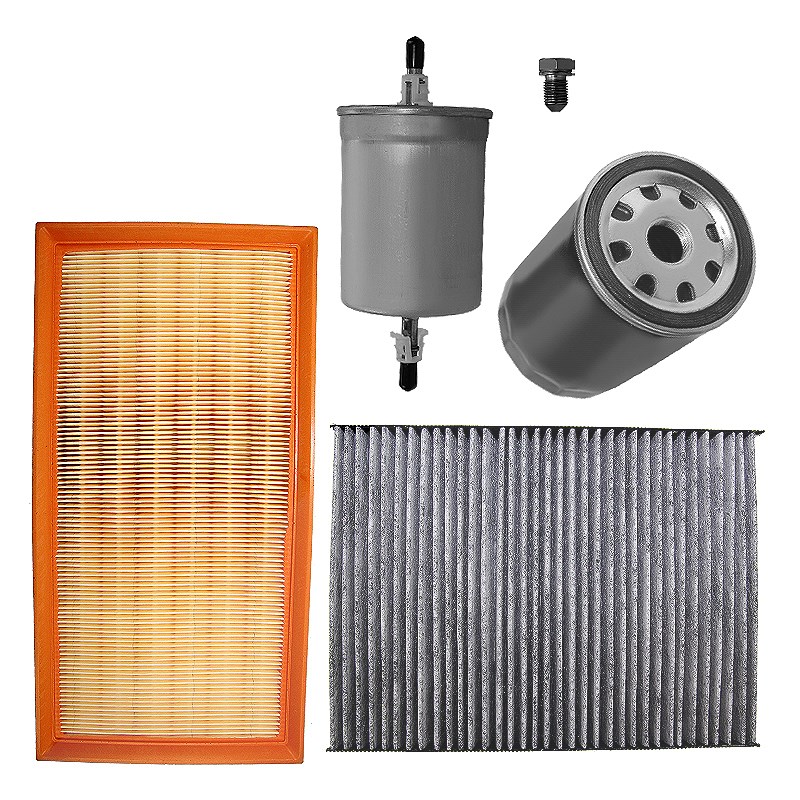 Bestprice Inspektionspaket Filtersatz SET B [Hersteller-Nr. 10694025] für Skoda, Seat, Audi