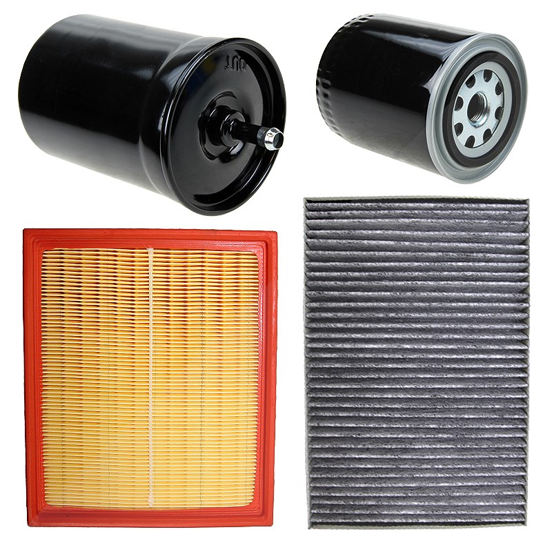Bestprice Inspektionspaket Filtersatz SET B [Hersteller-Nr. 10694033] für Audi