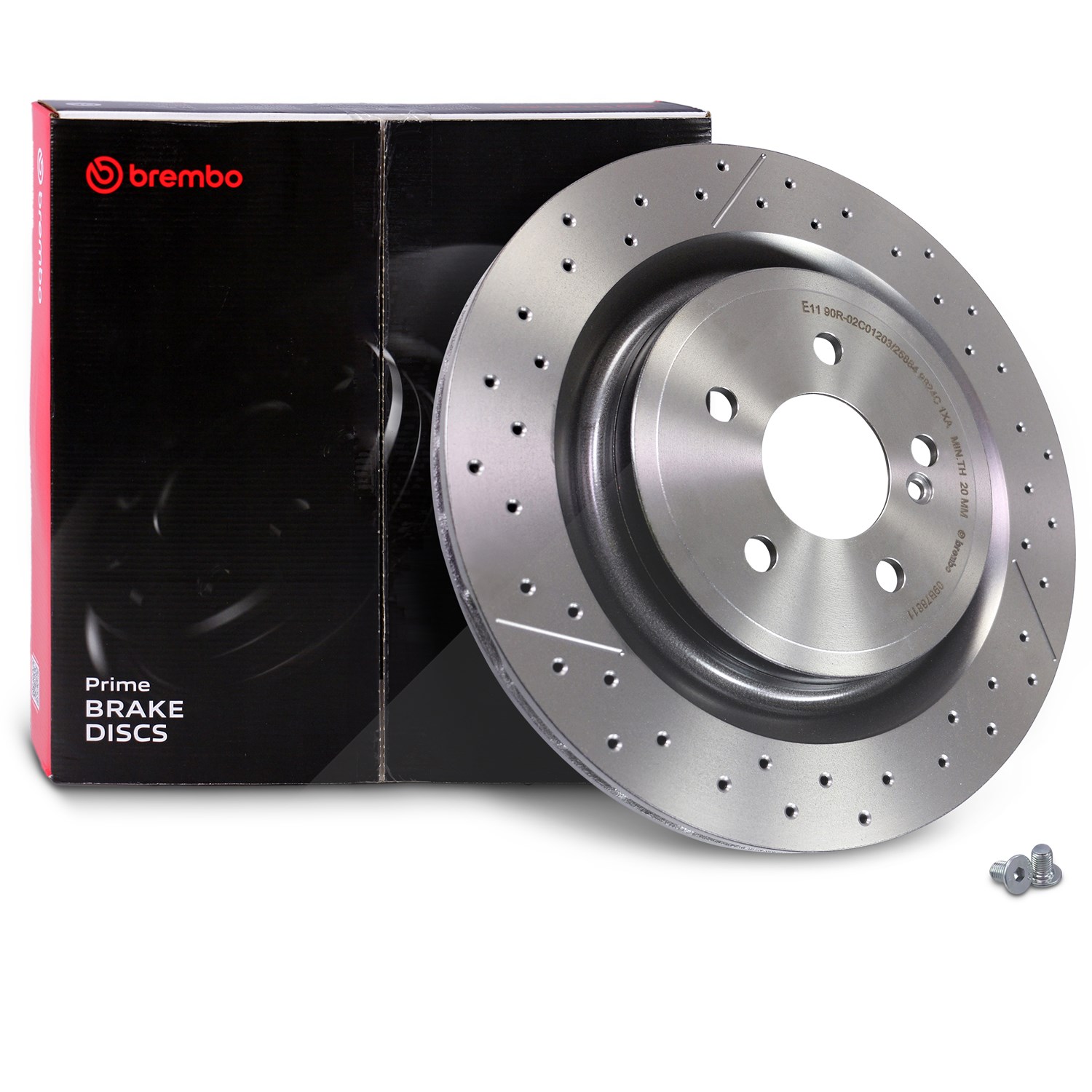 Brembo Bremsscheibe belüftet hinten [Hersteller-Nr. 09.B788.11] für Mercedes-Benz