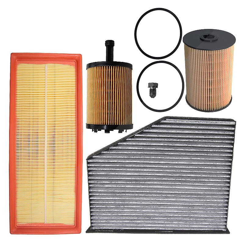 Bestprice Inspektionspaket Filtersatz SET B [Hersteller-Nr. 10694035] für Skoda, VW, Audi, Seat