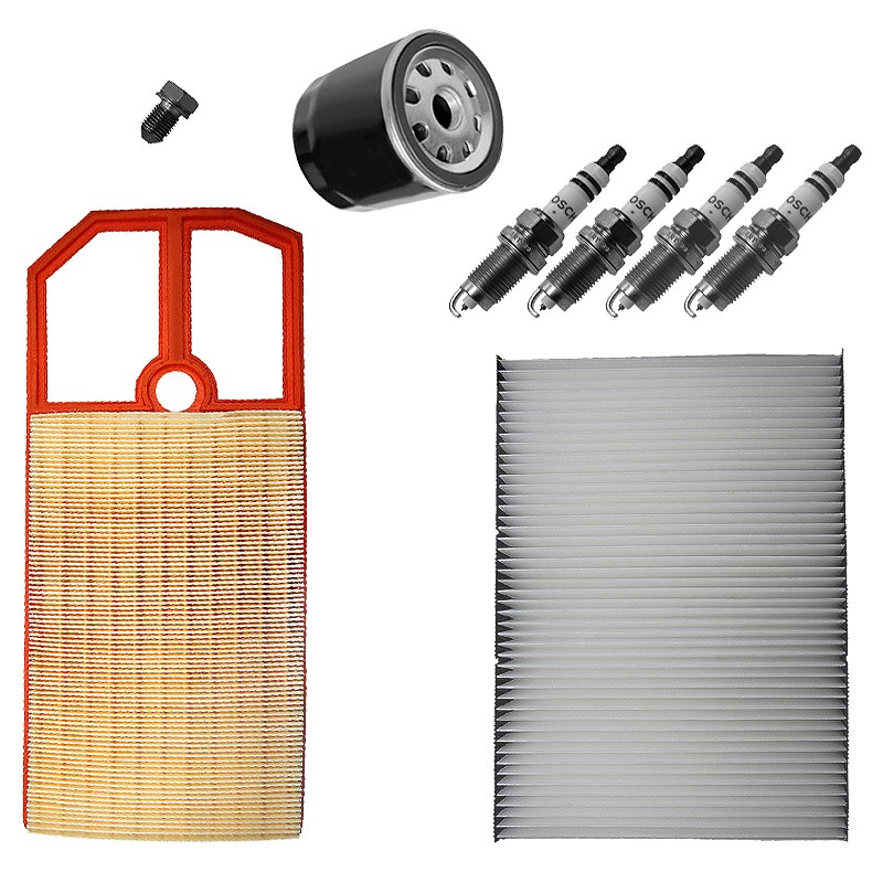 Bestprice Inspektionspaket Filtersatz SET C [Hersteller-Nr. 10694066] für VW, Skoda