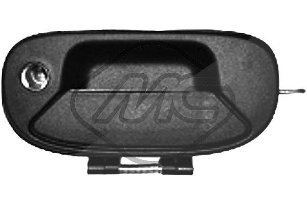 Metalcaucho Türaußengriff [Hersteller-Nr. 43540] für Fiat