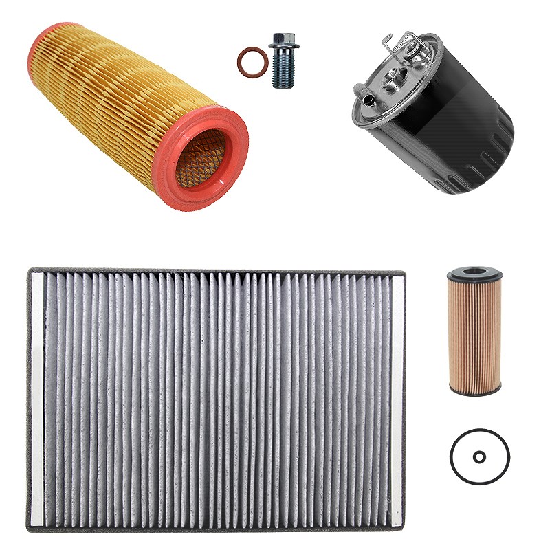 Bestprice Inspektionspaket Filtersatz SET B [Hersteller-Nr. 10694127] für Mercedes-Benz