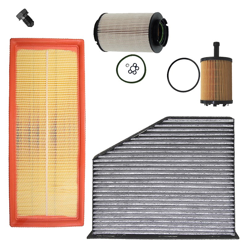 Bestprice Inspektionspaket Filtersatz SET B [Hersteller-Nr. 10694133] für VW, Audi, Seat, Skoda
