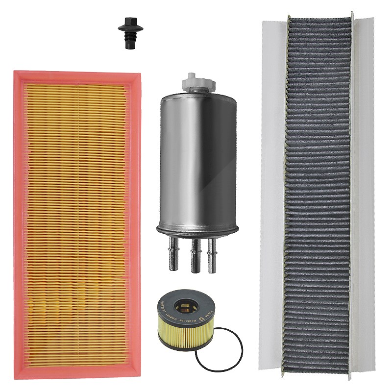 Bestprice Inspektionspaket Filtersatz SET B [Hersteller-Nr. 10694141] für Ford