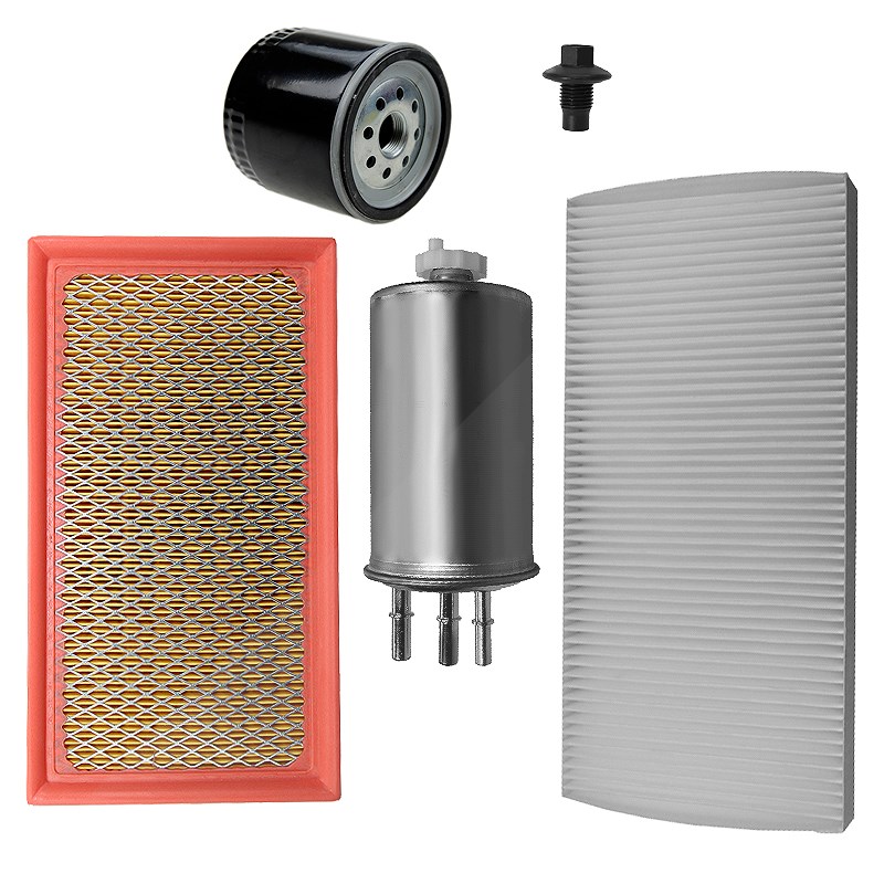 Bestprice Inspektionspaket Filtersatz SET B [Hersteller-Nr. 10694152] für Ford