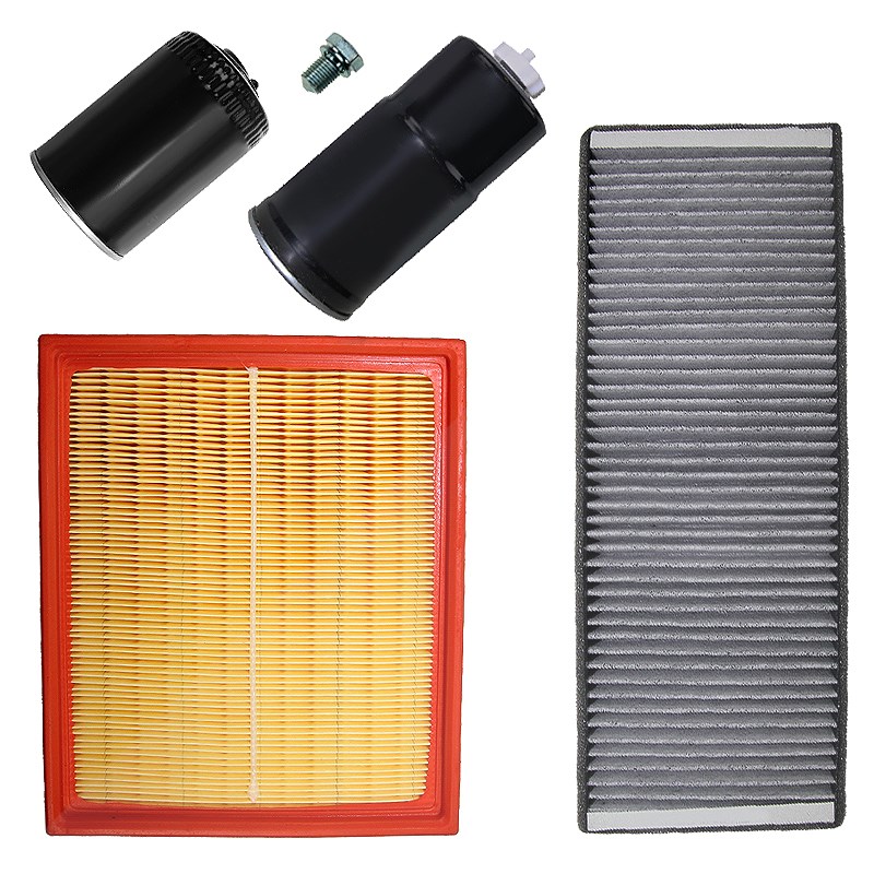 Bestprice Inspektionspaket Filtersatz SET B [Hersteller-Nr. 10694161] für Audi, VW