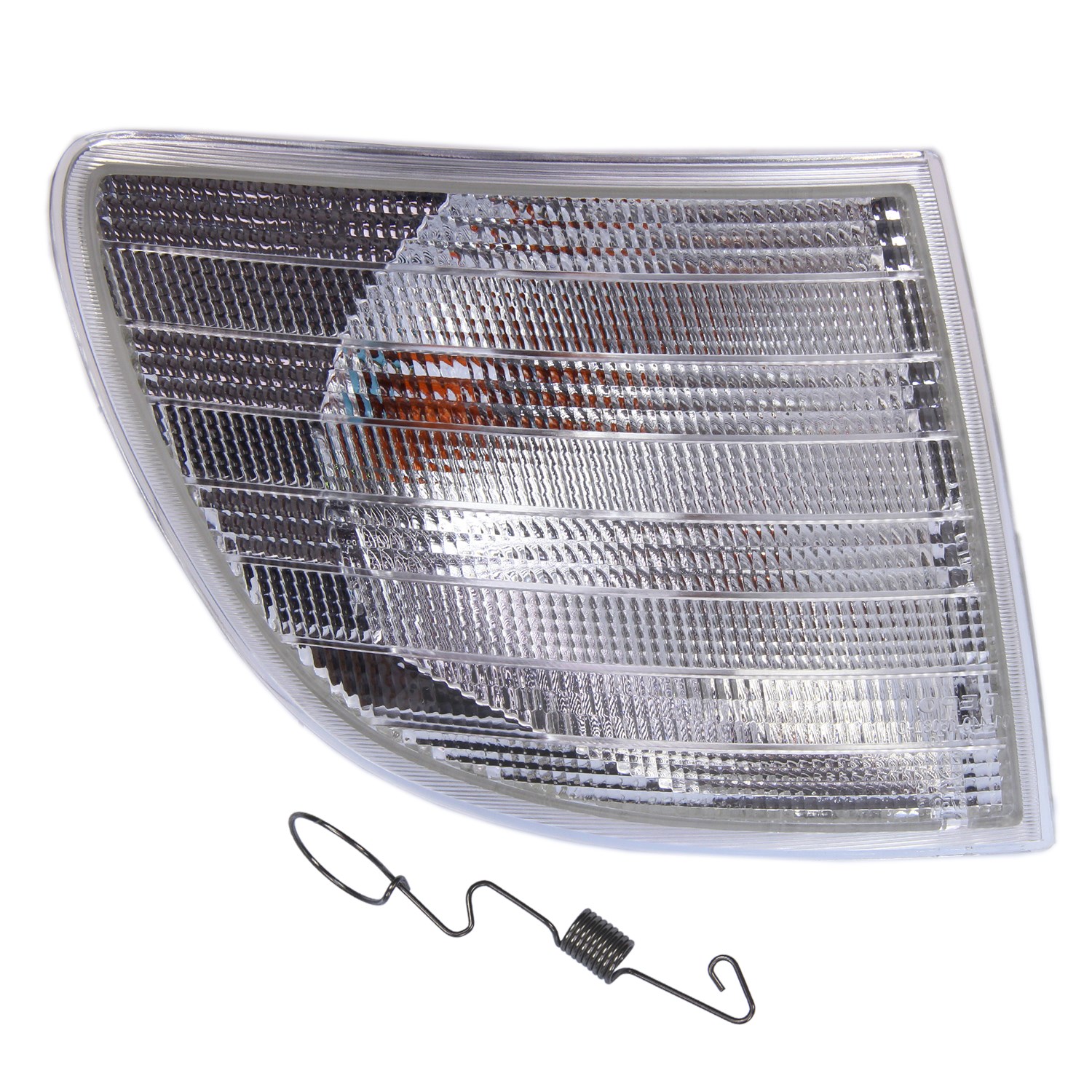 Bestprice Blinkleuchte vorne weiß ohne Lampenträger mit Feder [Hersteller-Nr. 31468701] für Mercedes-Benz