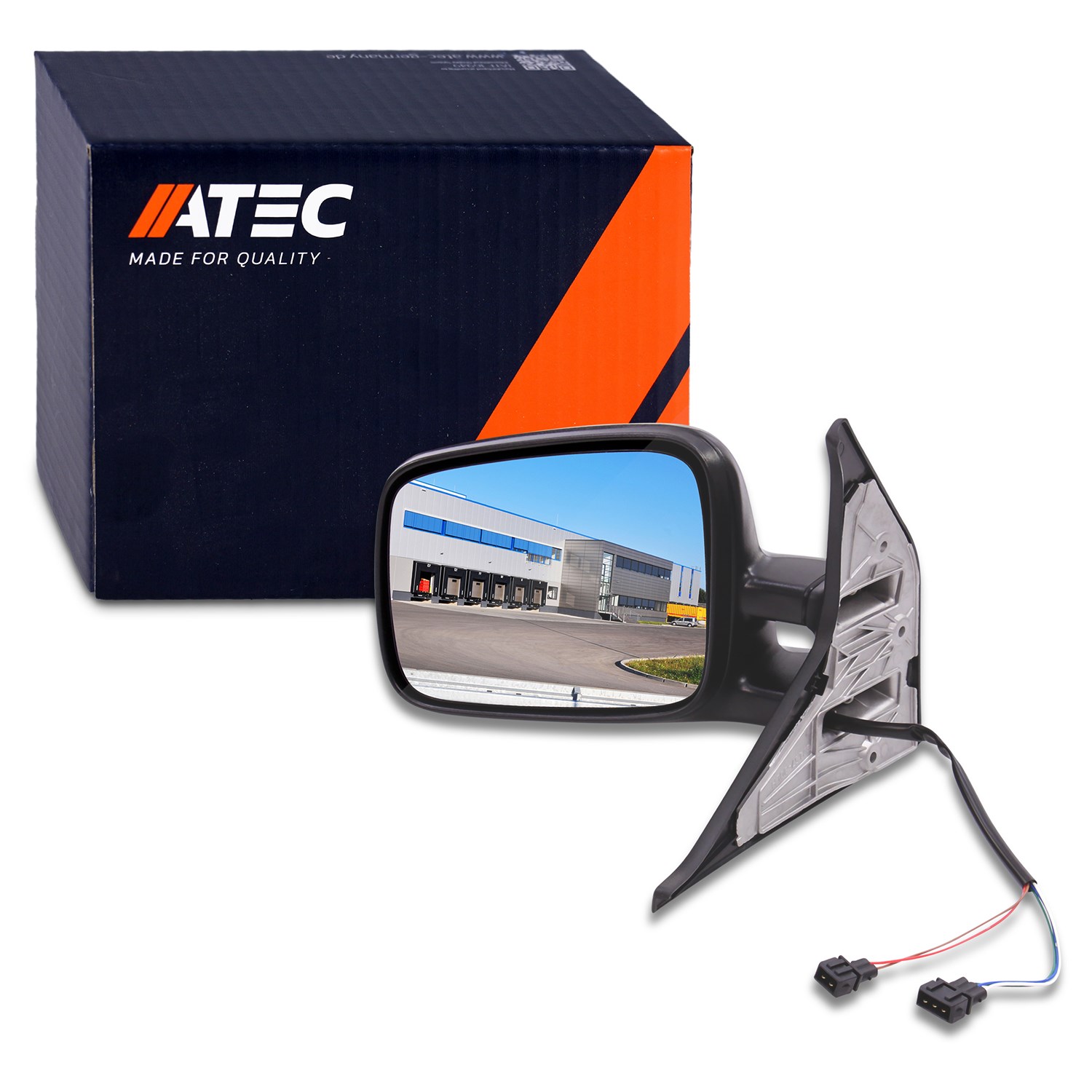 Atec Außenspiegel links (Fahrerseite) [Hersteller-Nr. 10414481] für VW