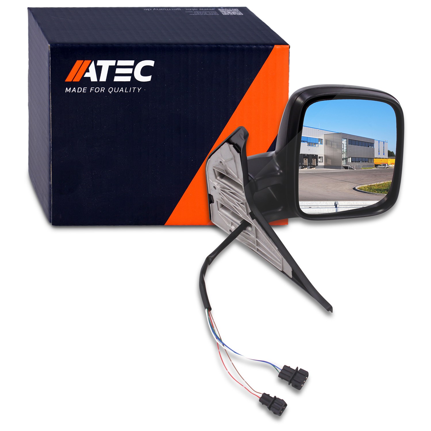 Atec Außenspiegel rechts (Beifahrerseite) [Hersteller-Nr. 10414482] für VW