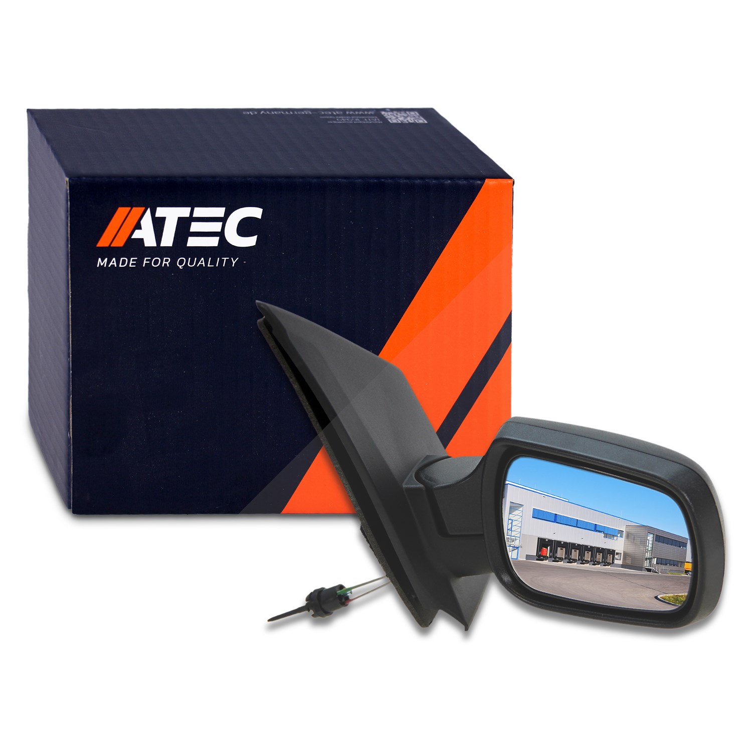 Atec Außenspiegel links (Fahrerseite) [Hersteller-Nr. 10418425] für Ford