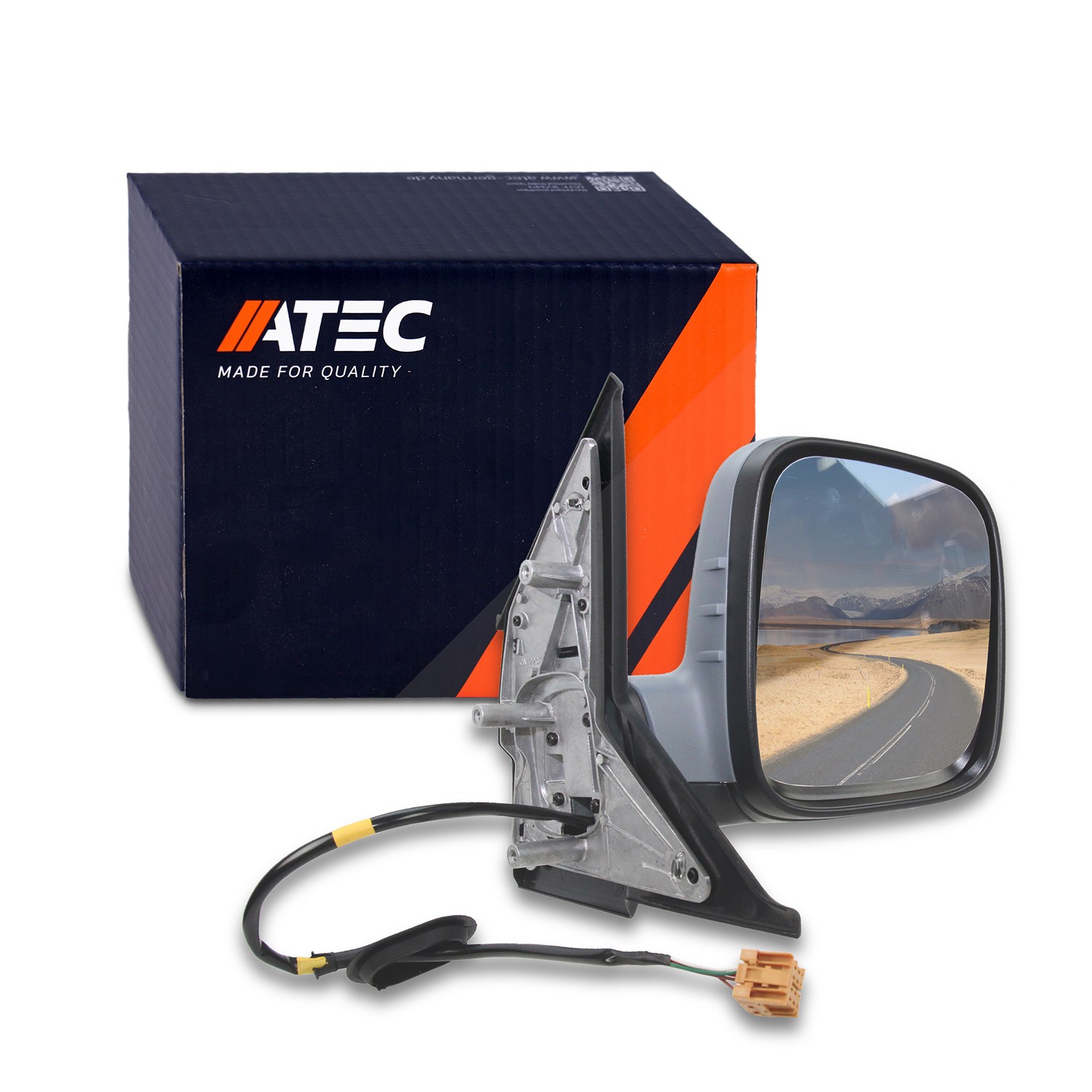 Atec Außenspiegel rechts (Beifahrerseite) konvex [Hersteller-Nr. 30328928] für VW
