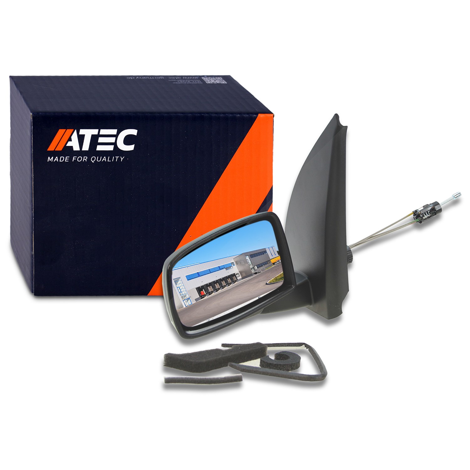 Atec Außenspiegel links (Fahrerseite) [Hersteller-Nr. 30374002] für Fiat