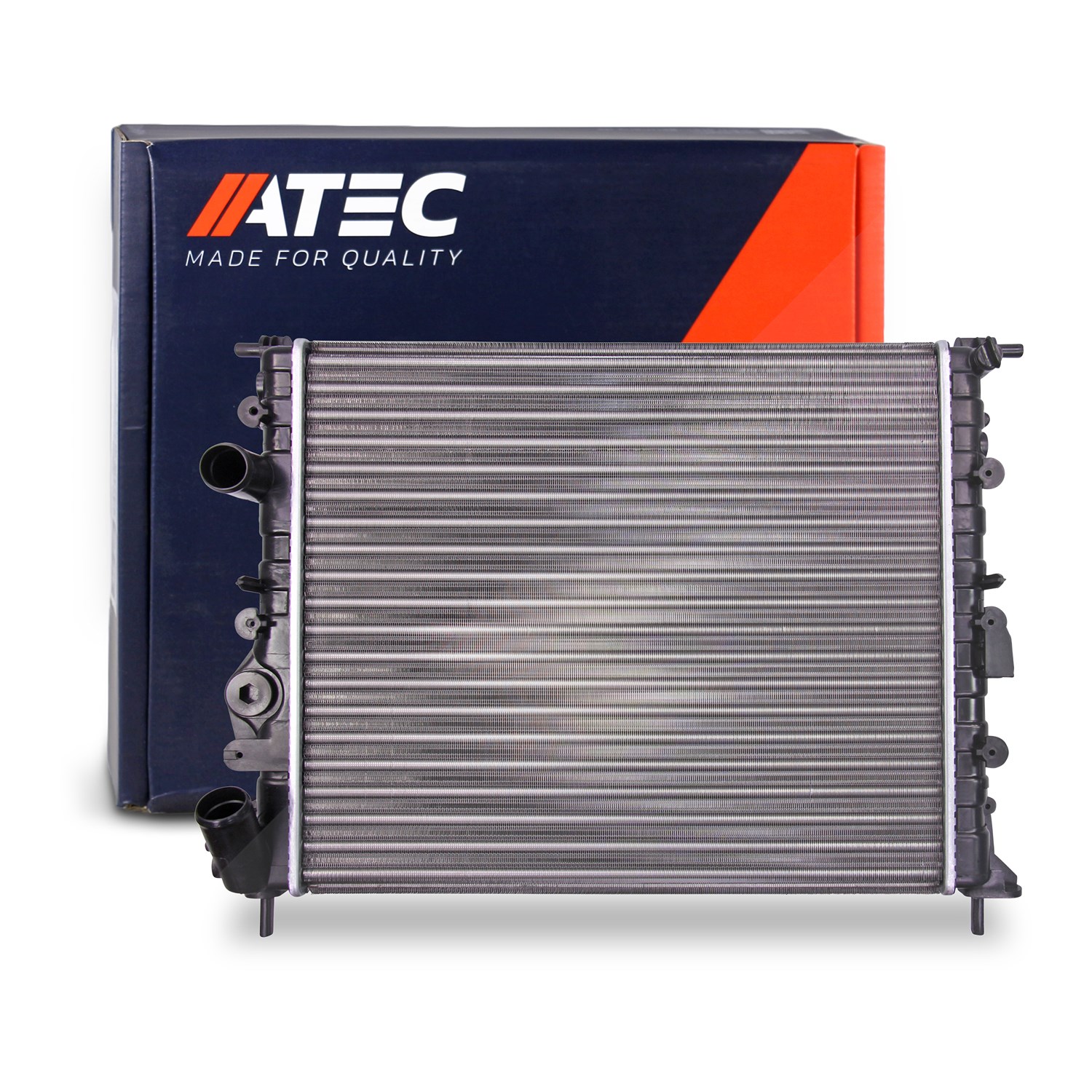 Atec Kühler, 430x378x28 mm Schaltgetriebe [Hersteller-Nr. 10469878] für Renault, Nissan, Dacia