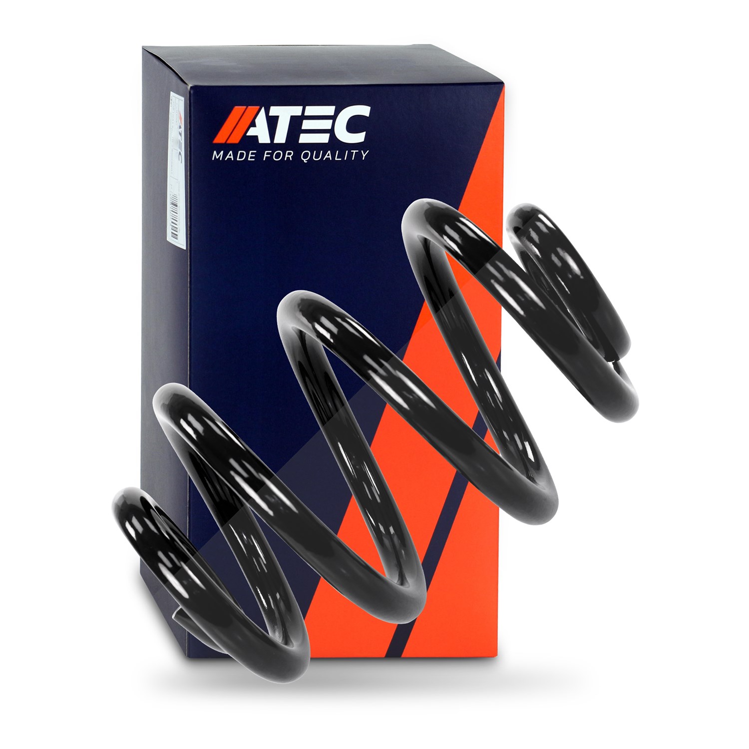 Atec 1x Fahrwerksfeder Hinterachse [Hersteller-Nr. 10650508] für VW