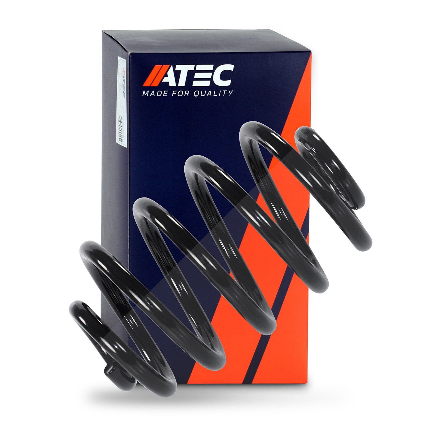 Atec 1x Fahrwerksfeder Hinterachse [Hersteller-Nr. 10650523] für Renault