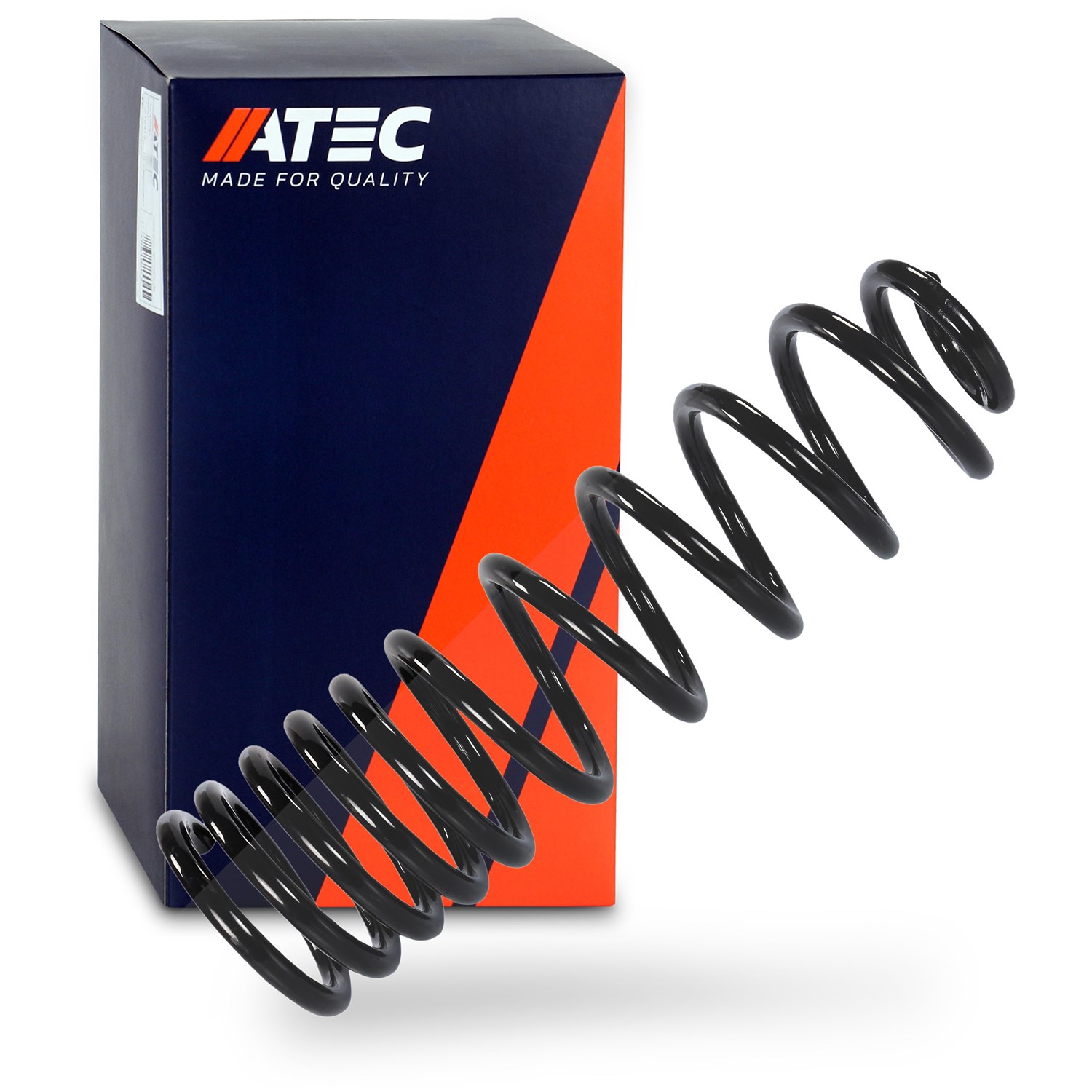 Atec 1x Fahrwerksfeder Hinterachse [Hersteller-Nr. 10650546] für VW