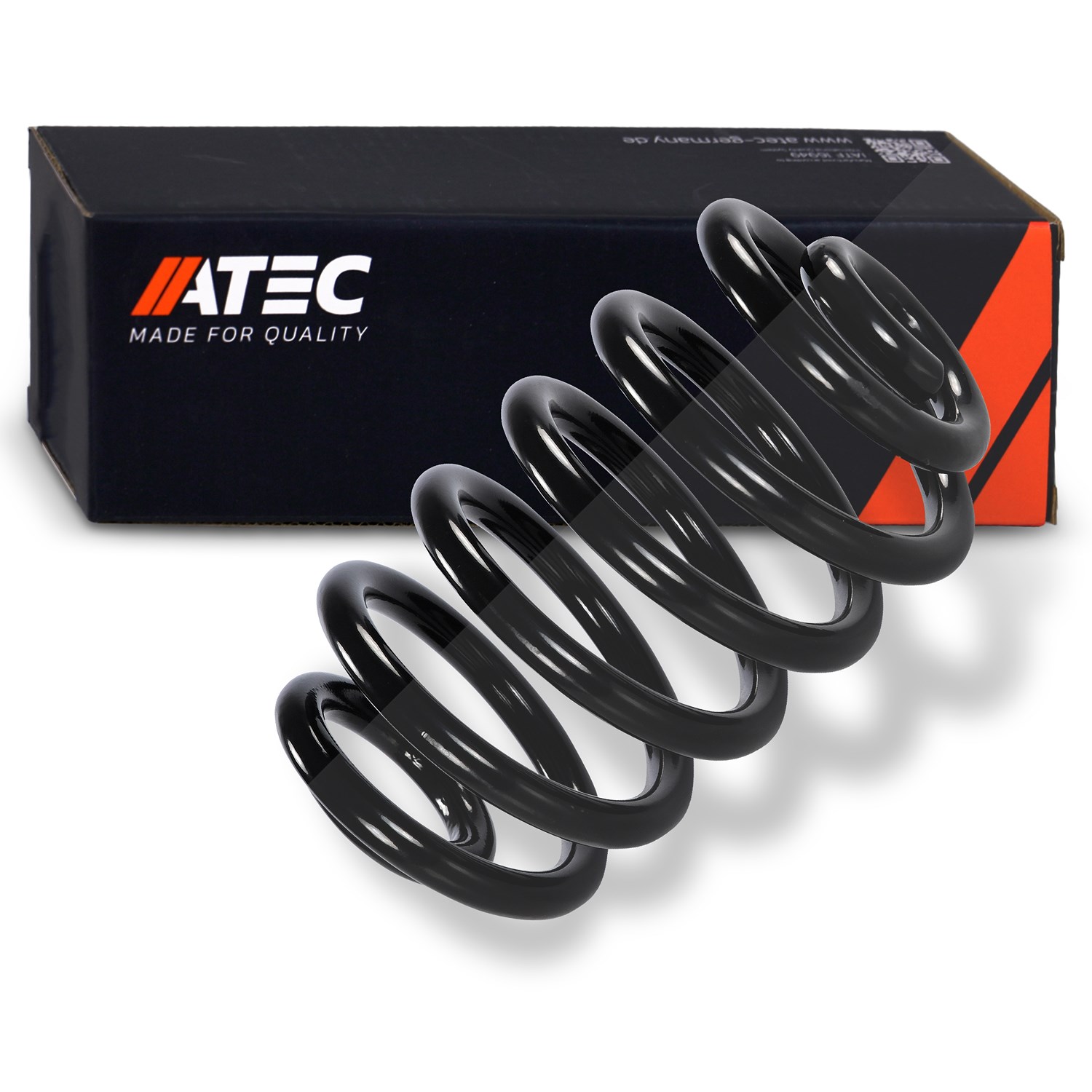 Atec 1x Fahrwerksfeder Hinterachse [Hersteller-Nr. 10661394] für Opel, Vauxhall
