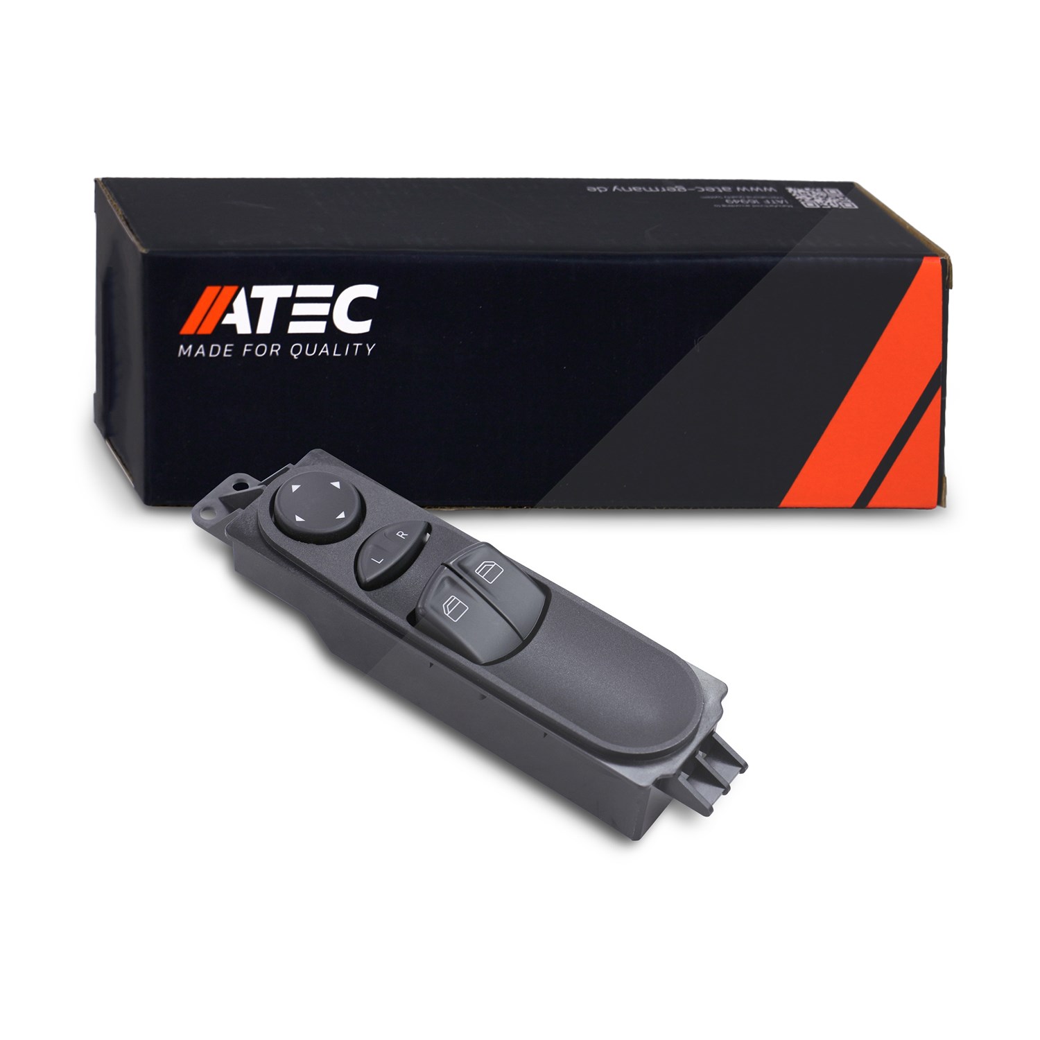 Atec Fensterheberschalter vorne links [Hersteller-Nr. 40197417] für Mercedes-Benz