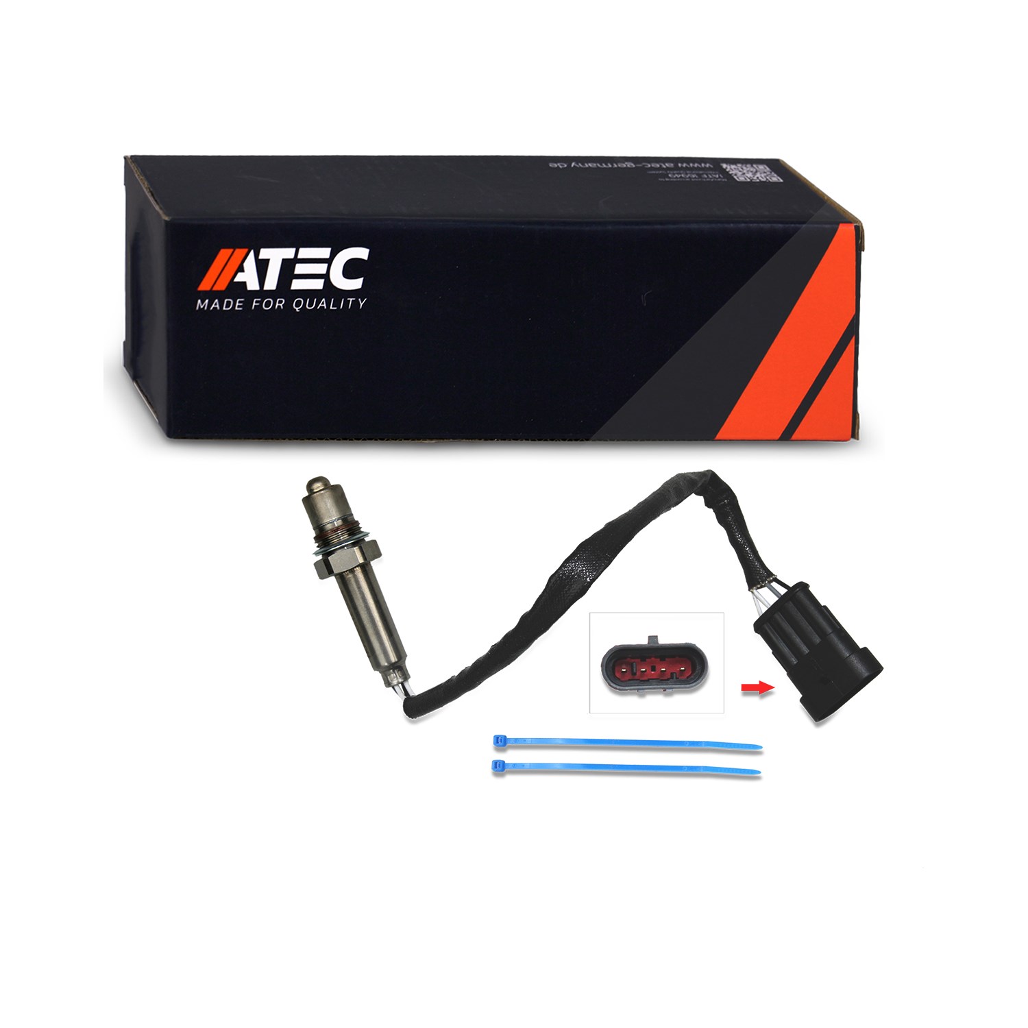 Atec Lambdasonde [Hersteller-Nr. 30341454] für Abarth, Fiat, BMW, Alfa Romeo, Lancia