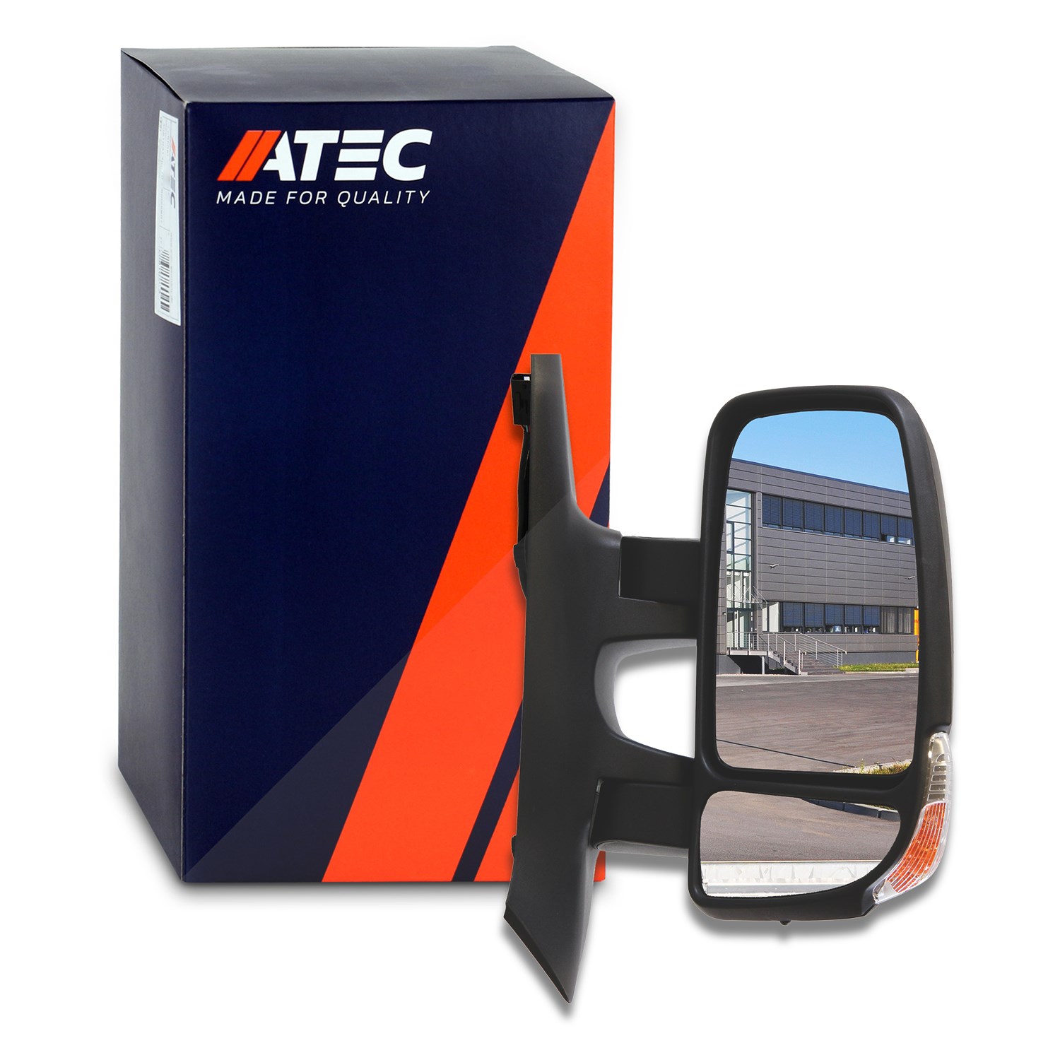Atec Außenspiegel rechts (Beifahrerseite) [Hersteller-Nr. 30430928] für Nissan, Opel, Renault