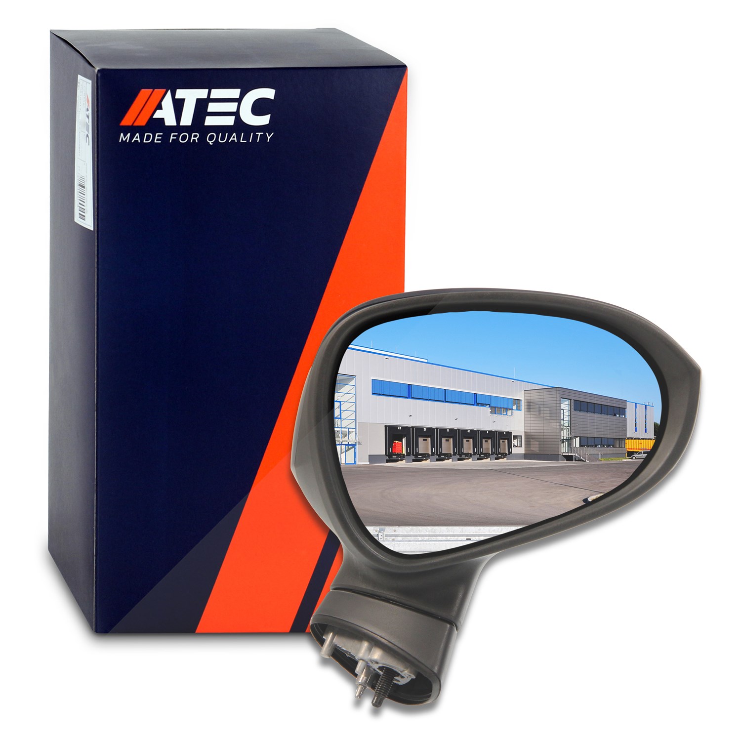 Atec Außenspiegel rechts (Beifahrerseite) [Hersteller-Nr. 30433423] für Seat