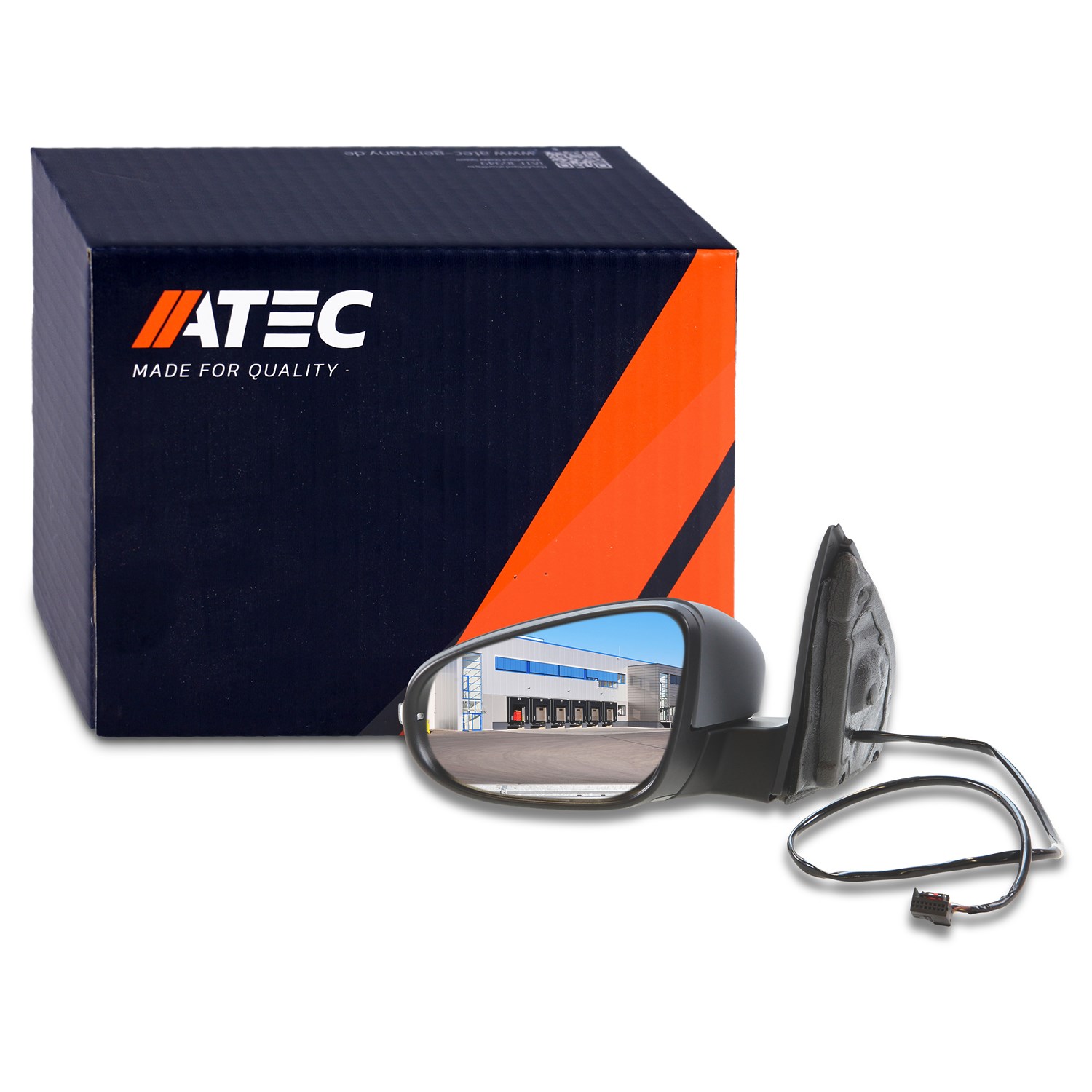 Atec Außenspiegel links (Fahrerseite) [Hersteller-Nr. 30453812] für VW