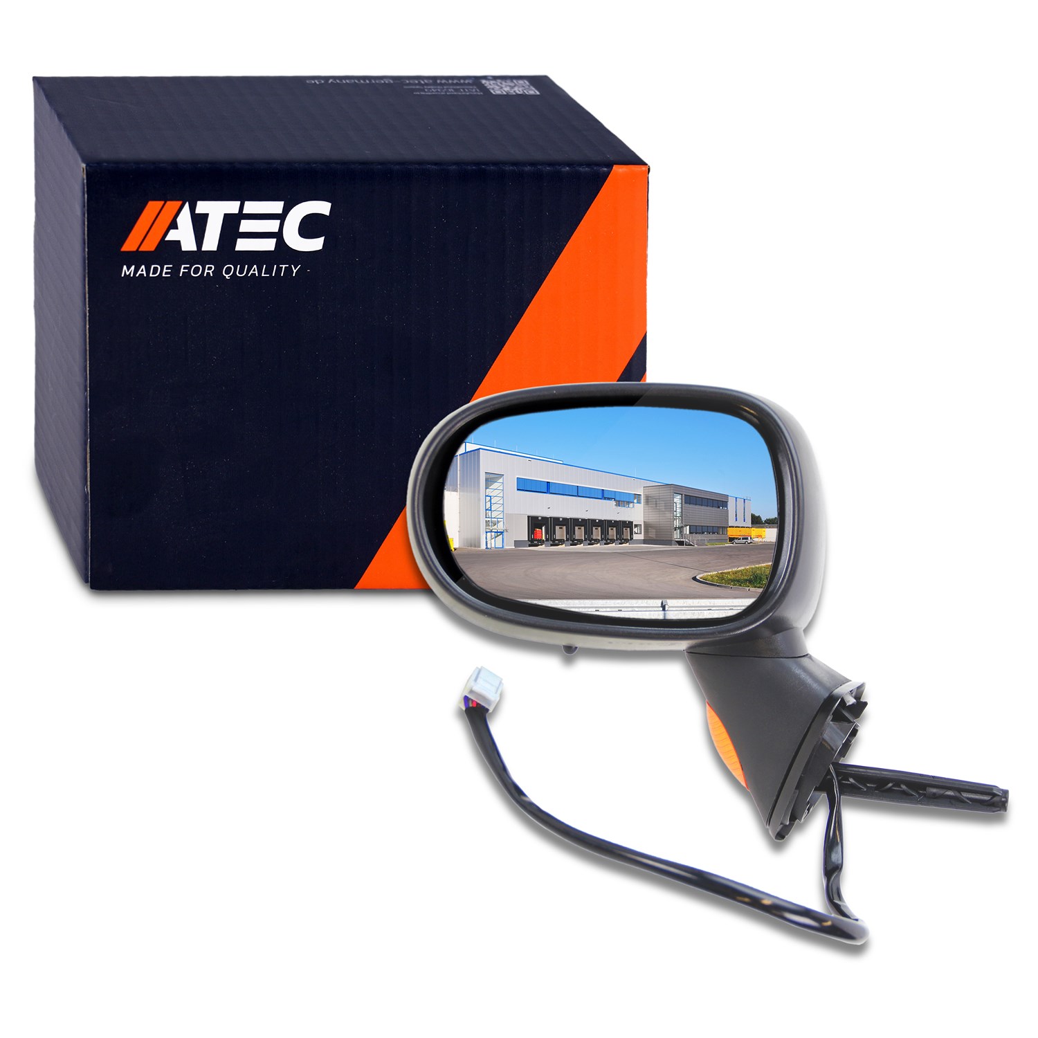 Atec Außenspiegel links (Fahrerseite) [Hersteller-Nr. 30572630] für Renault