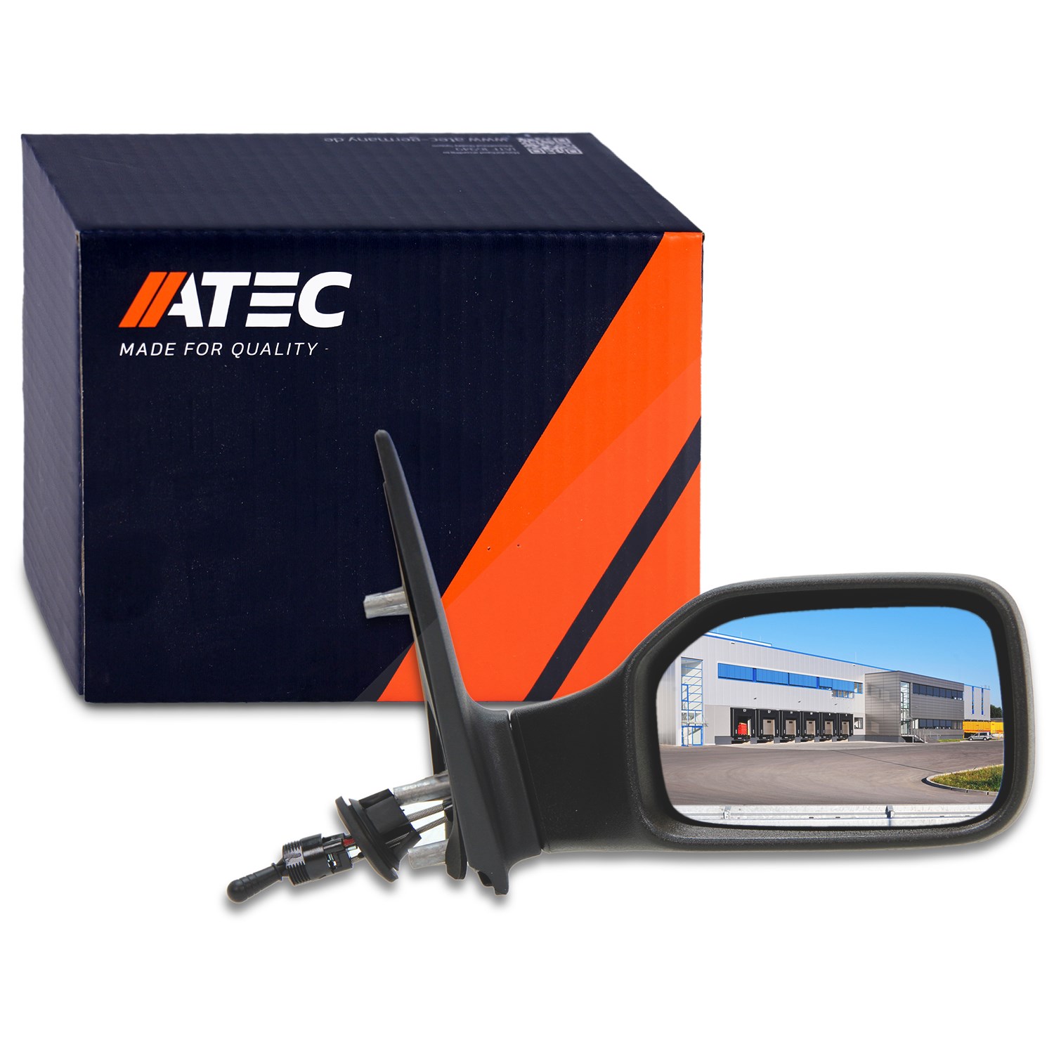 Atec Außenspiegel rechts (Beifahrerseite) [Hersteller-Nr. 30738601] für Peugeot