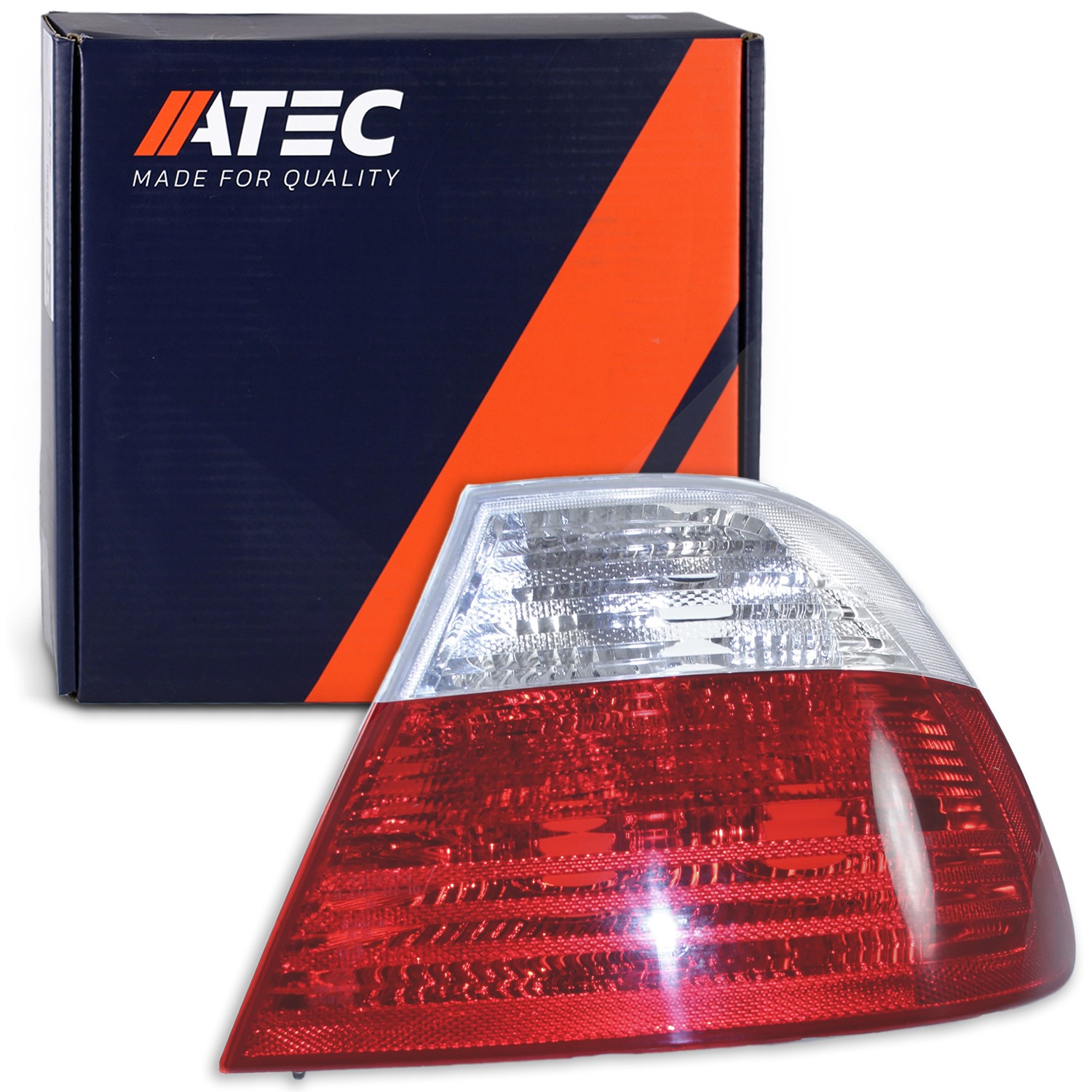 Atec Heckleuchte außen, Blinker weiß, ohne Lampenträger [Hersteller-Nr. 10401411] für BMW