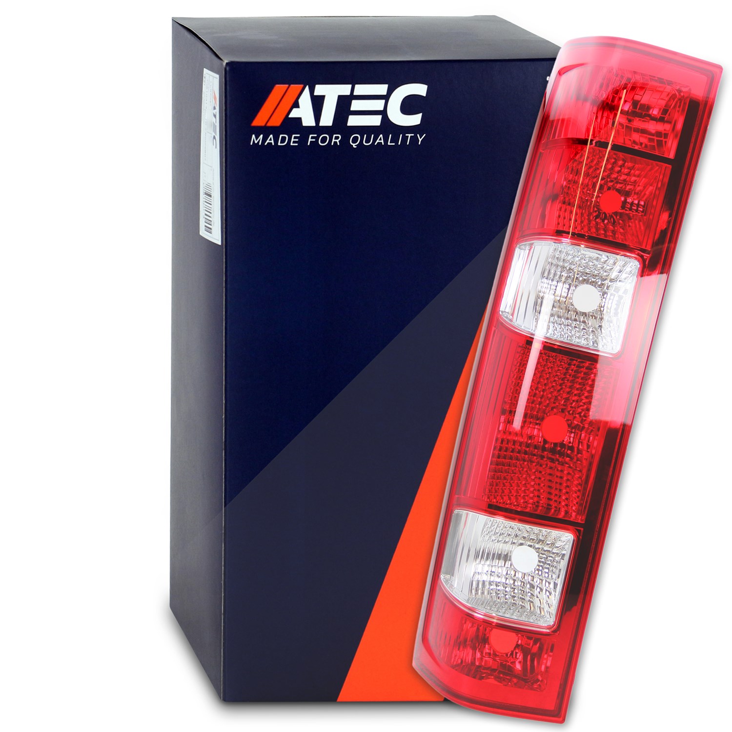 Atec Heckleuchte, Blinker weiß, ohne Lampenträger [Hersteller-Nr. 30308836] für Iveco