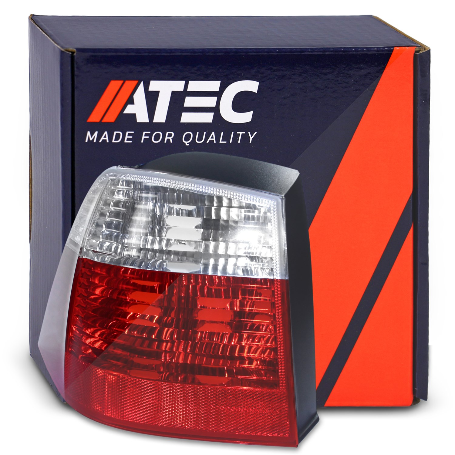 Atec Heckleuchte außen, Blinker weiß, ohne Lampenträger [Hersteller-Nr. 30317346] für BMW