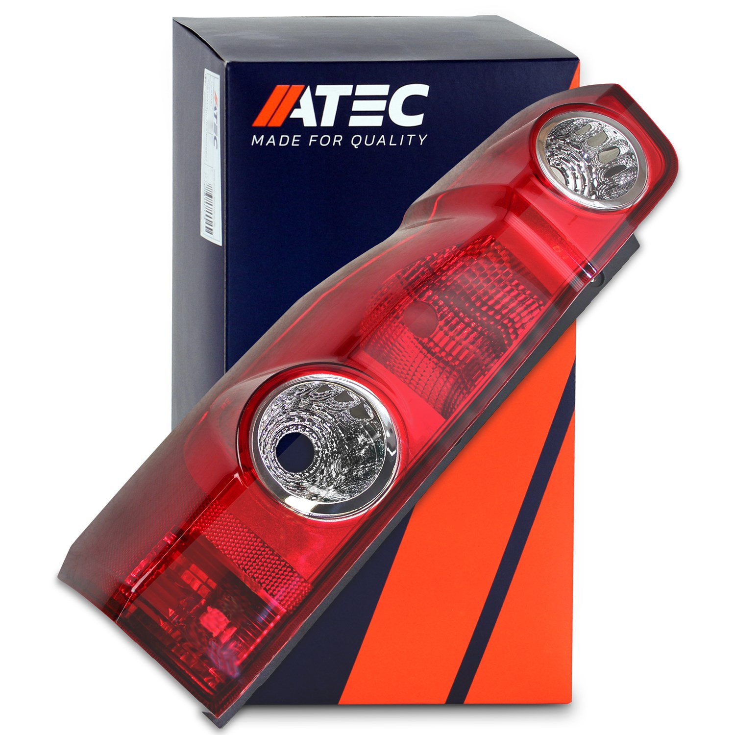 Atec Heckleuchte links (Fahrerseite), Blinker gelb [Hersteller-Nr. 30319688] für VW