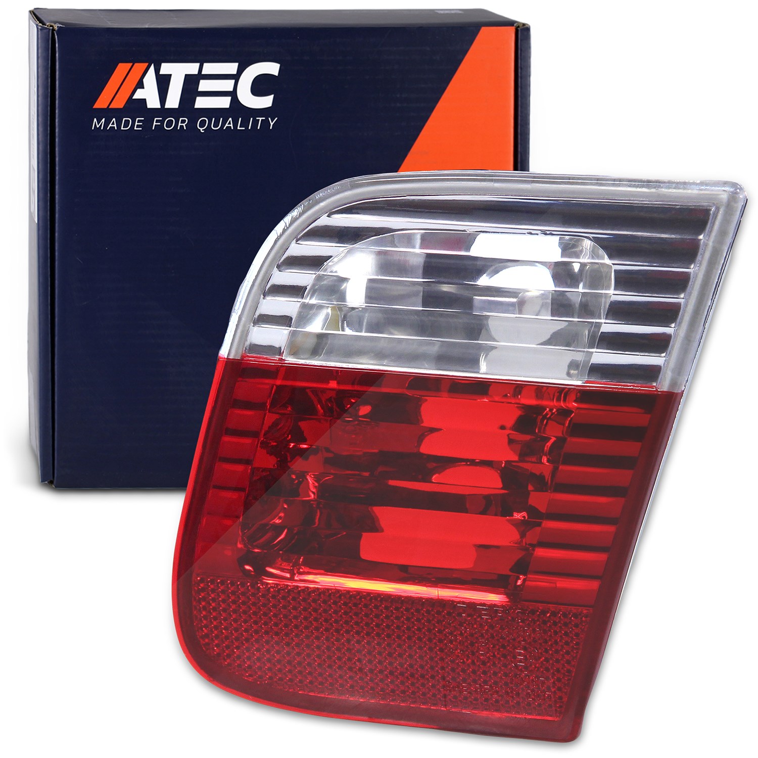 Atec Heckleuchte innen, weiß/rot, ohne Lampenträger [Hersteller-Nr. 30320393] für BMW