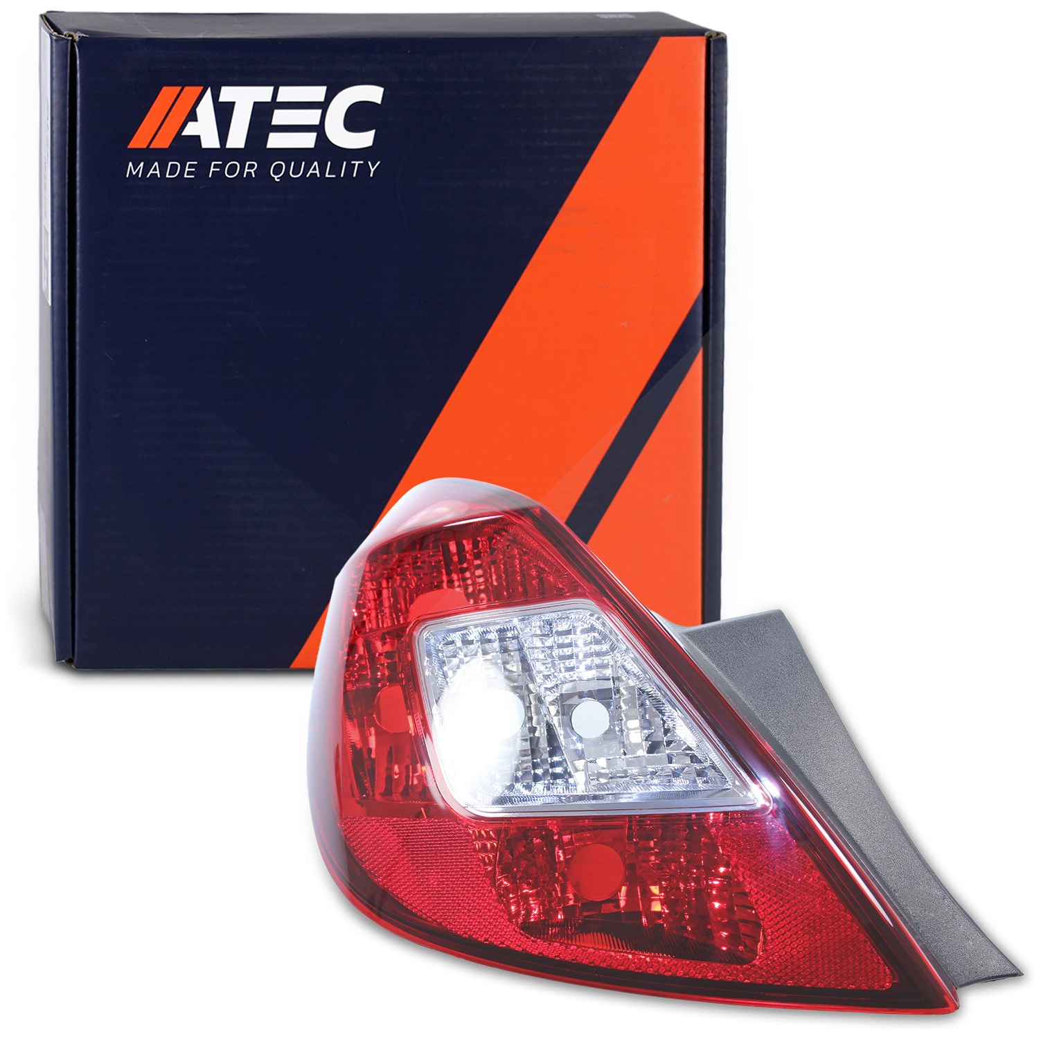 Atec Heckleuchte, Blinker weiß, ohne Lampenträger [Hersteller-Nr. 30339942] für Opel