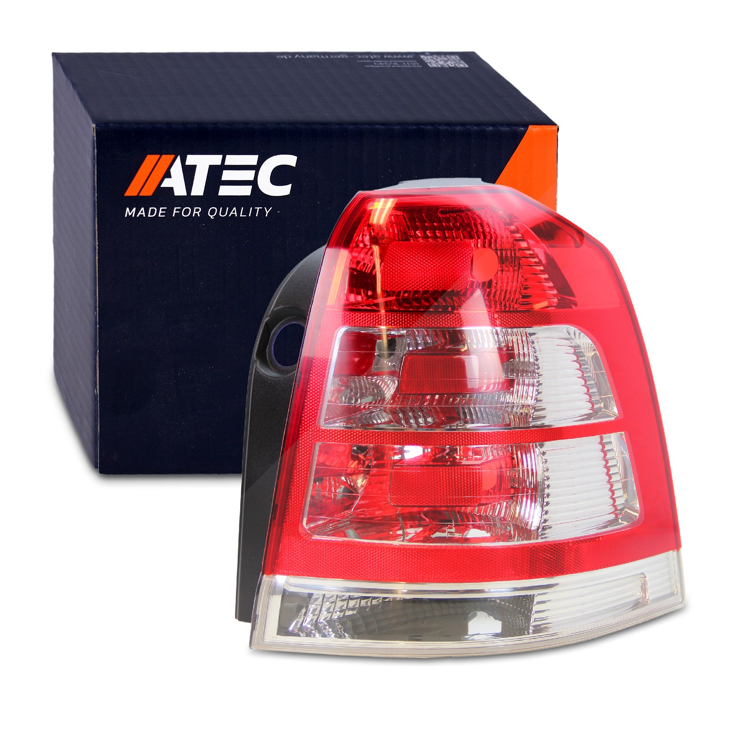 Atec Heckleuchte, Blinker glasklar, ohne Lampenträger [Hersteller-Nr. 30399998] für Opel