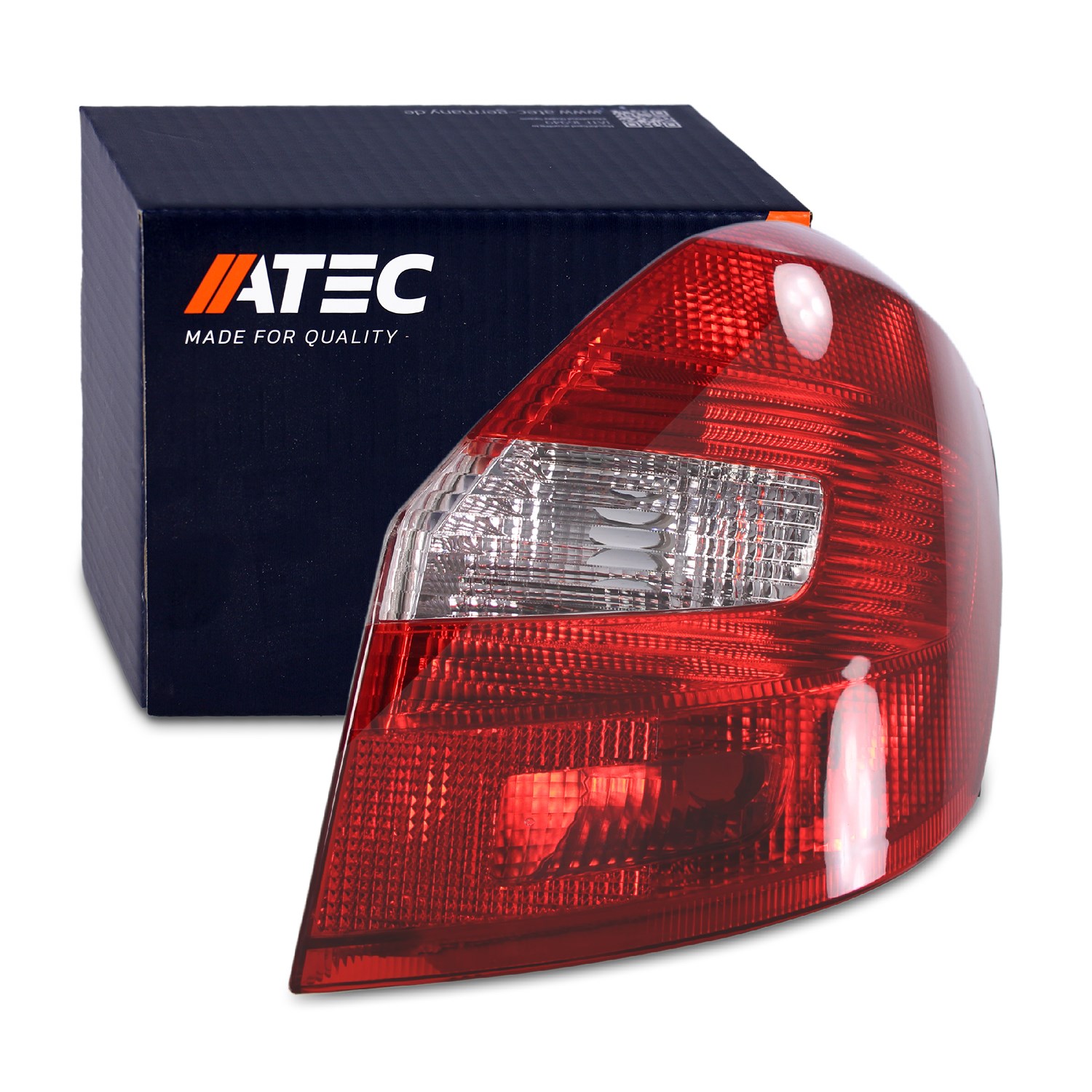 Atec Heckleuchte, Blinker weiß, ohne Lampenträger [Hersteller-Nr. 30404513] für Skoda