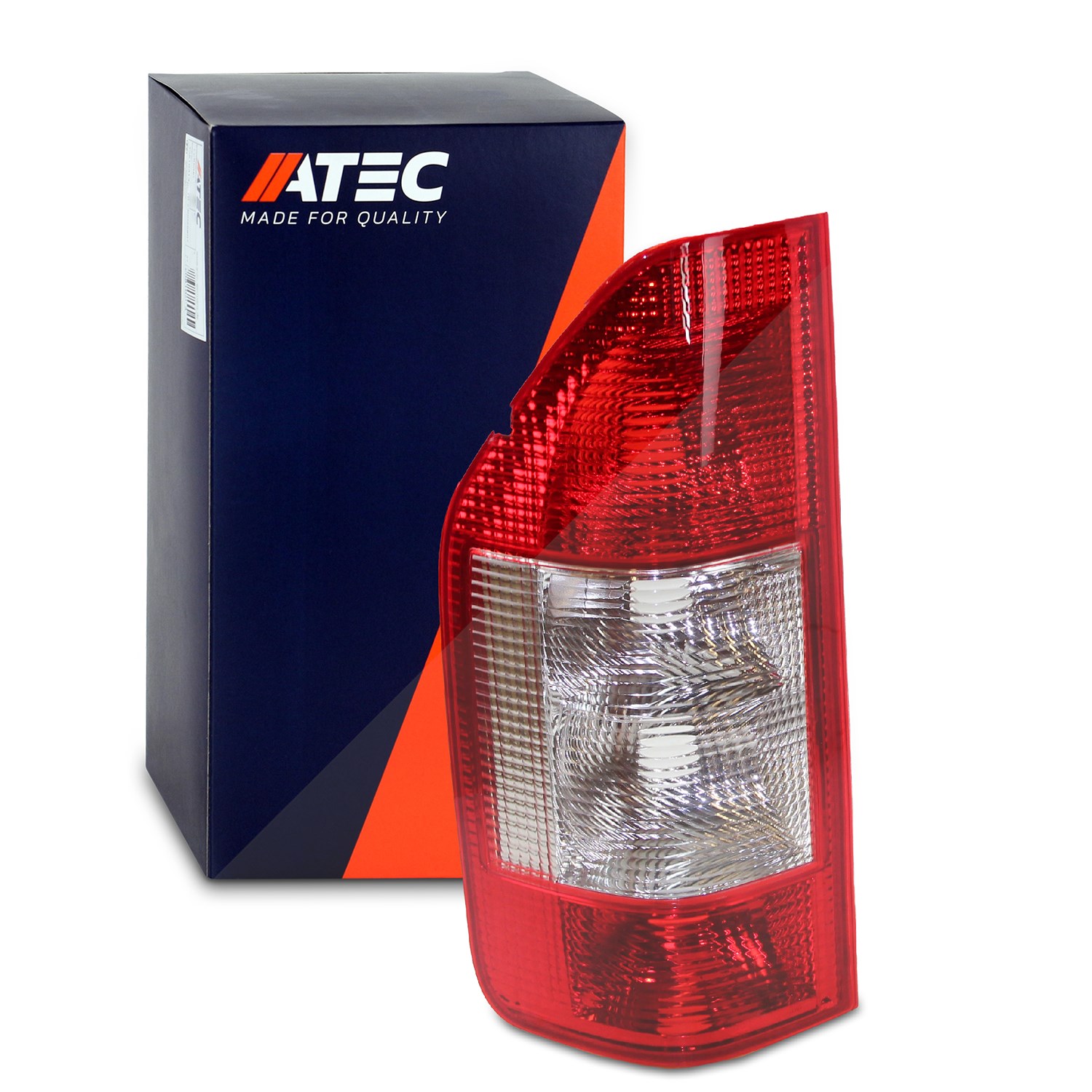 Atec Heckleuchte links (Fahrerseite), Blinker weiß [Hersteller-Nr. 30407337] für Mercedes-Benz