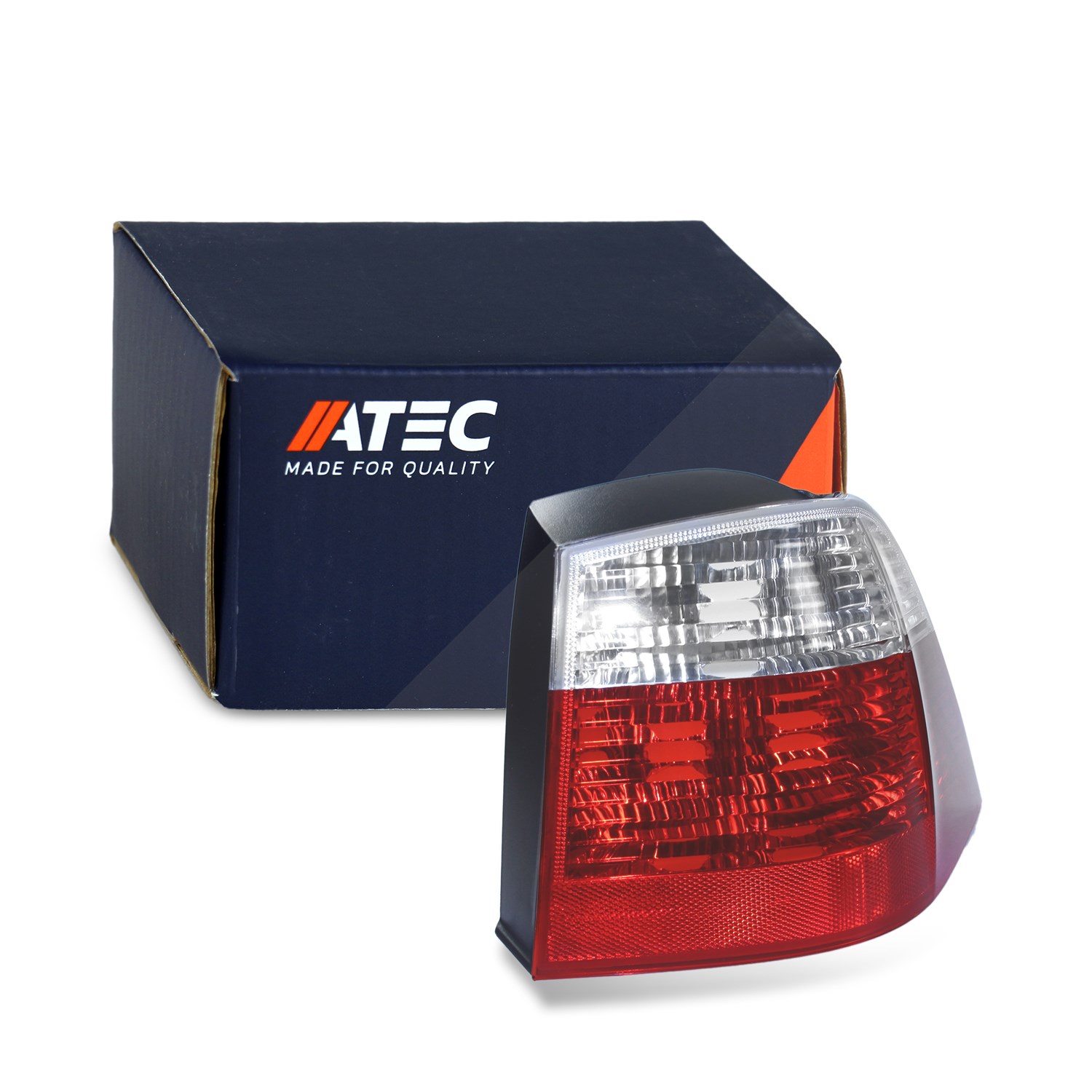 Atec Heckleuchte außen, Blinker weiß, ohne Lampenträger [Hersteller-Nr. 30456841] für BMW