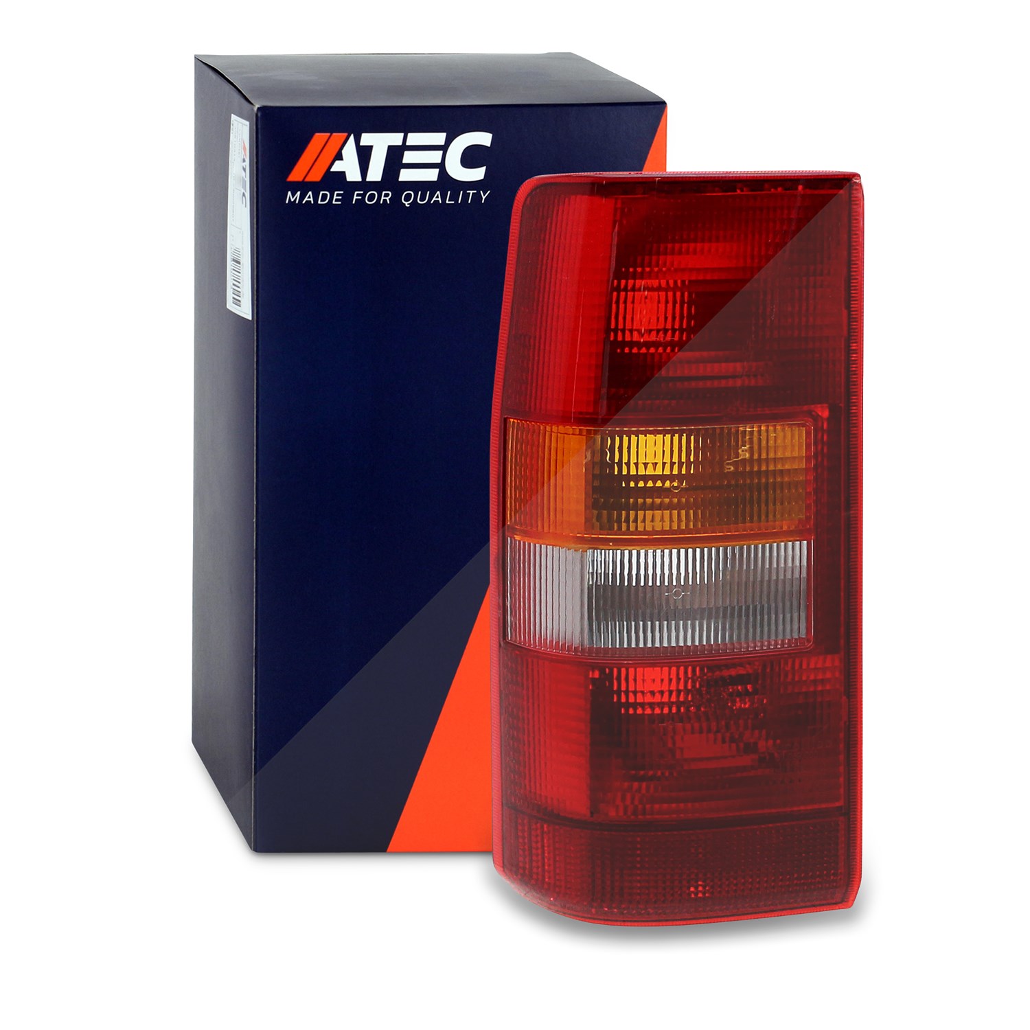 Atec Heckleuchte links (Fahrerseite), Blinker gelb [Hersteller-Nr. 30570410] für Fiat, Citroën, Peugeot